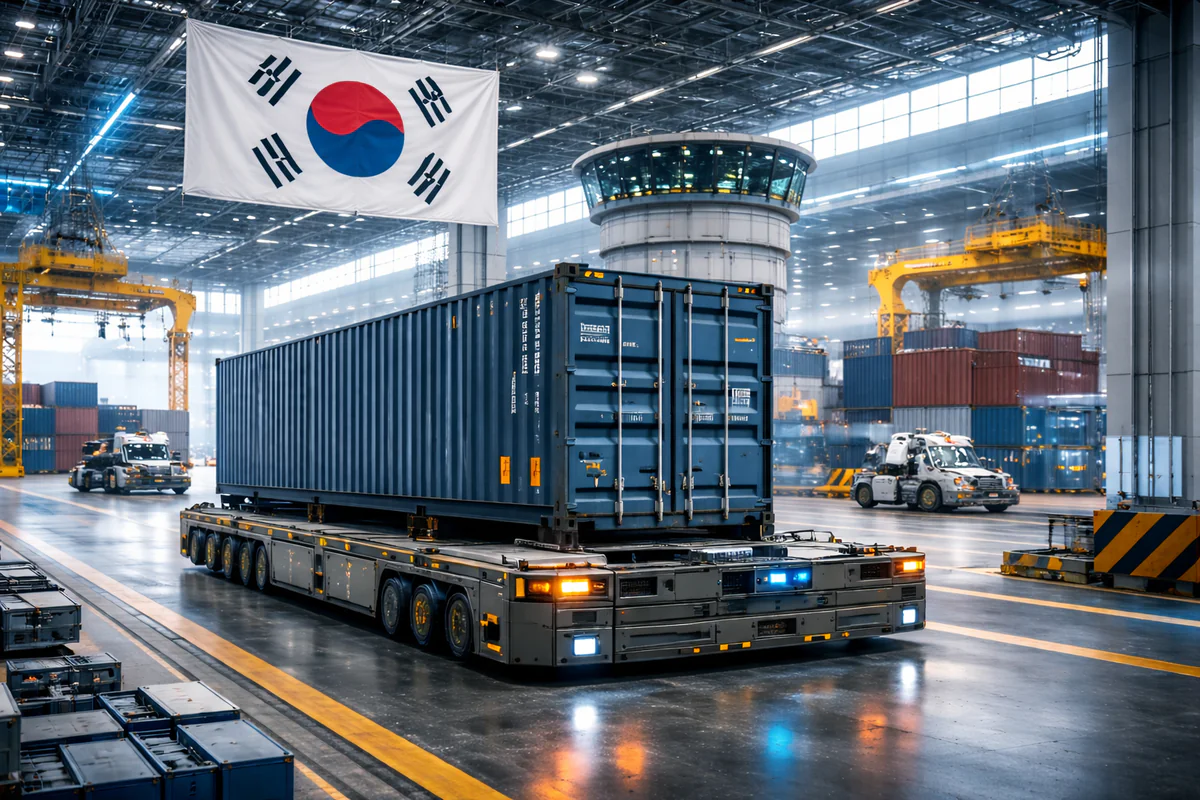 邁向智慧物流！韓國啟動「自主移動機器人試驗中心」計畫