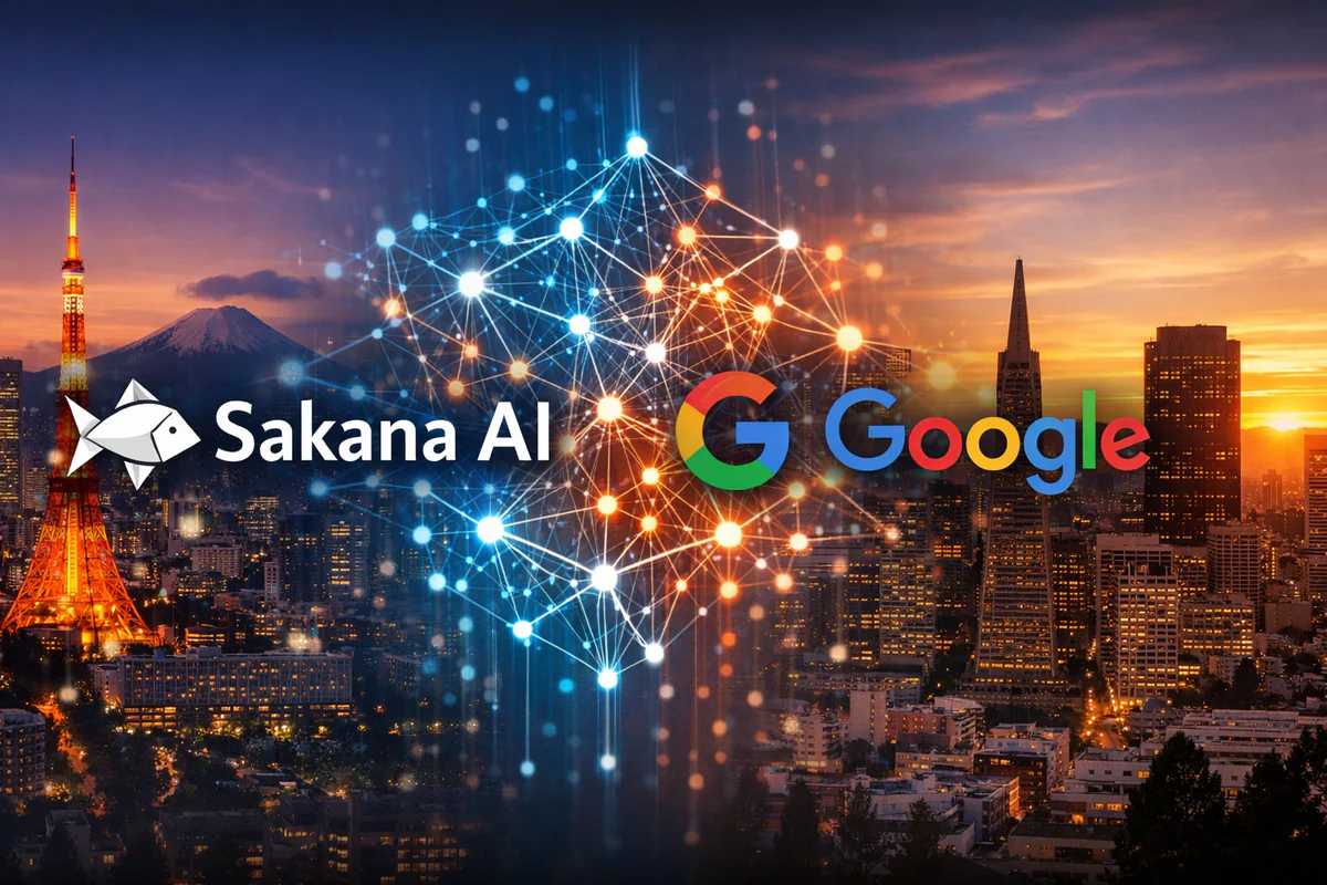 日本AI新星Sakana AI與Google結盟 搶攻關鍵產業市佔