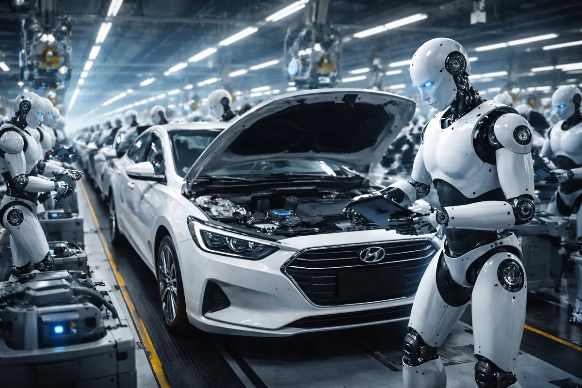 現代汽車計劃2028導入人形機器人 南韓工會示警：恐衝擊就業