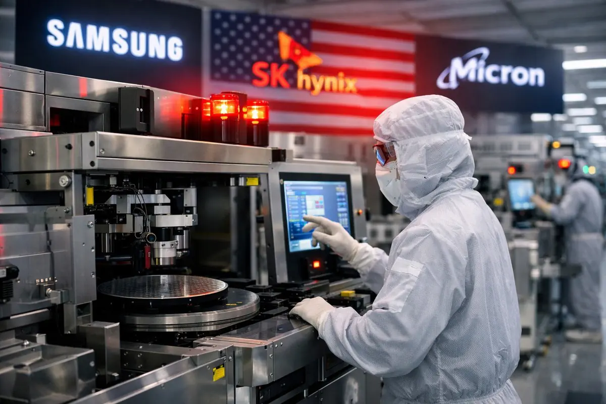 美國擬對海外DRAM課徵100%關稅 三星、SK海力士壓力升
