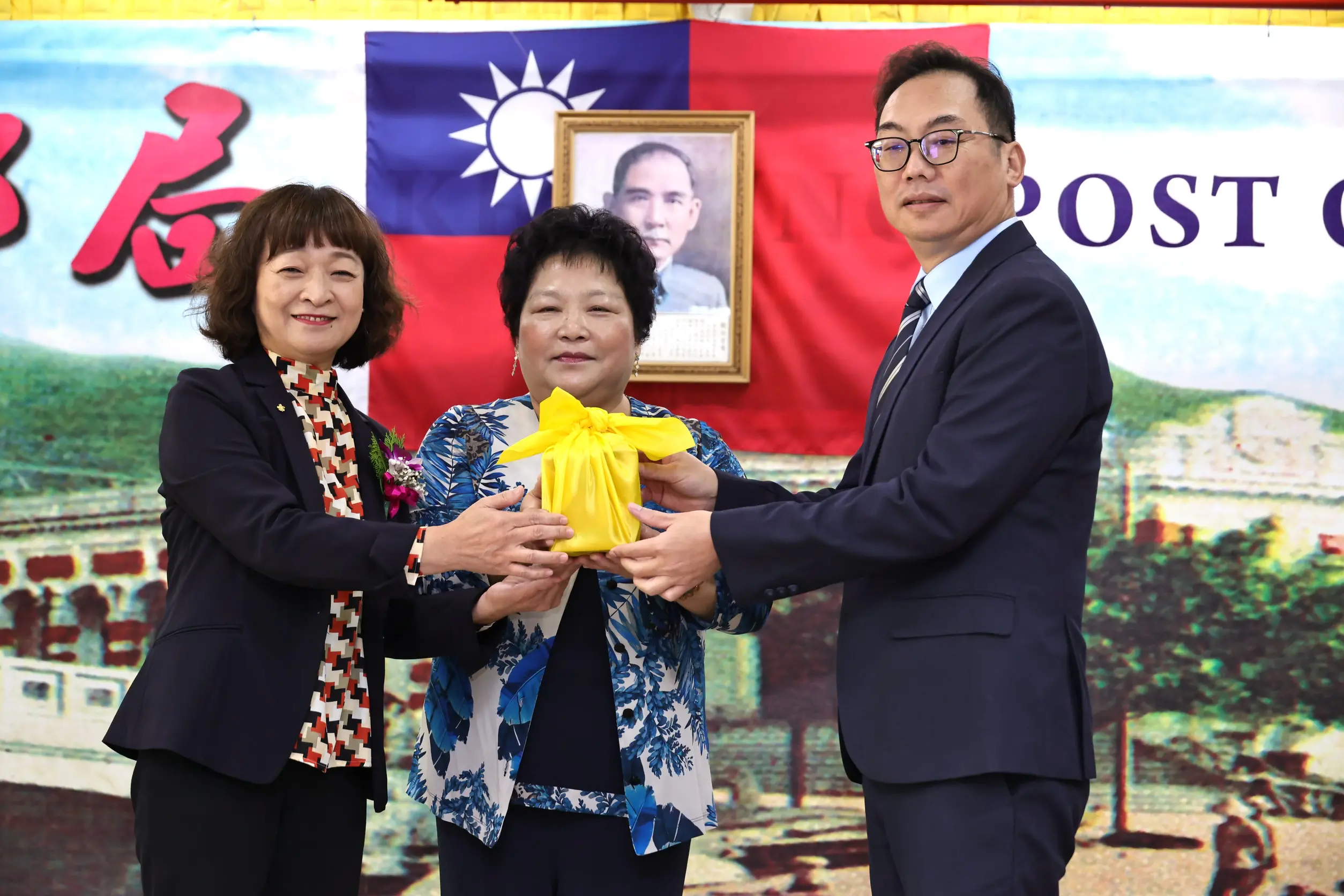 基隆郵局新卸任局長交接　林賽萍榮陞總公司、吳聰明接棒