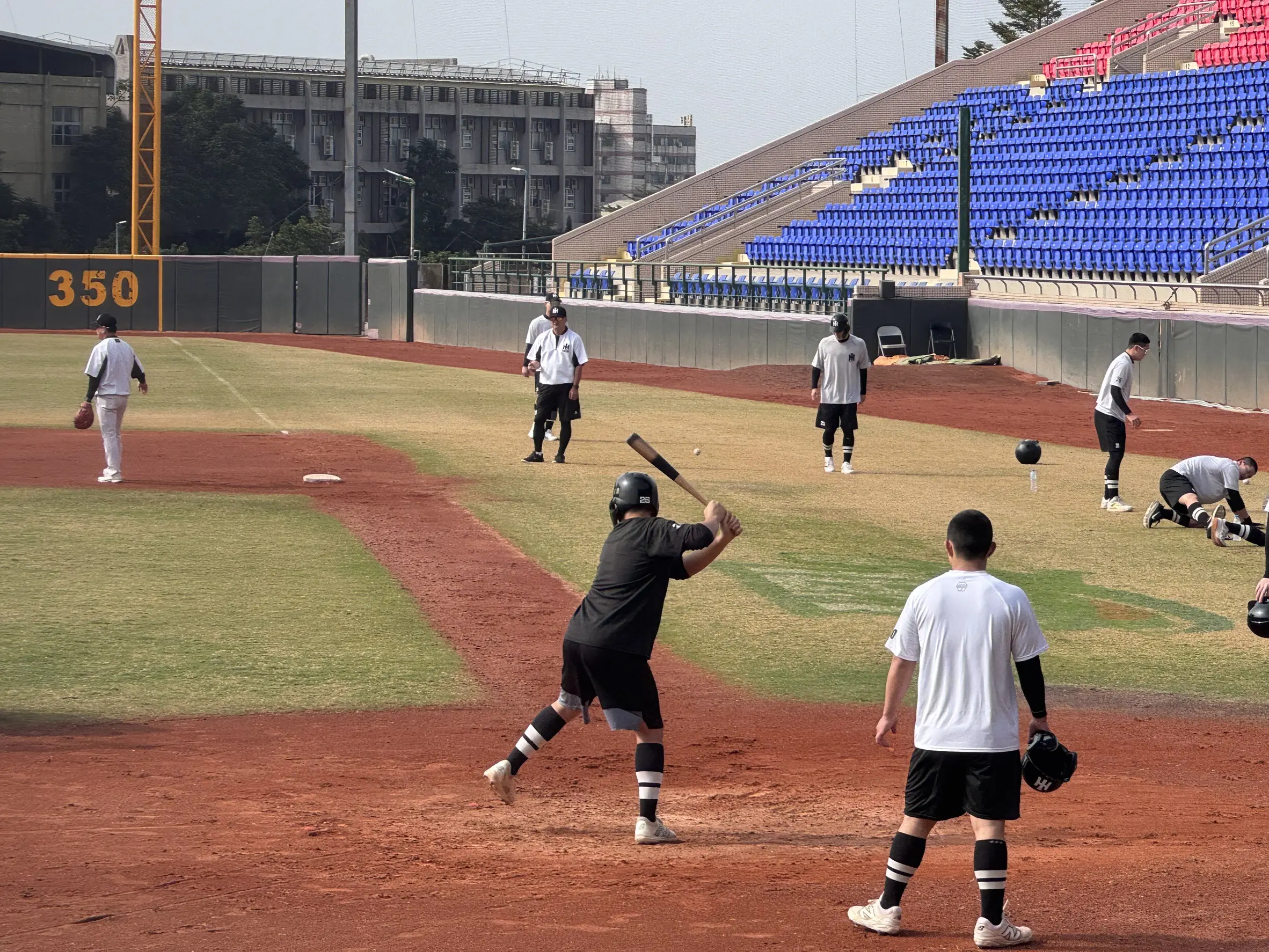 日韓棒球隊冬季移訓台灣 嘉義KANO百年球場成首選 日韓棒球隊冬季移訓台灣 嘉義KANO百年球場成首選