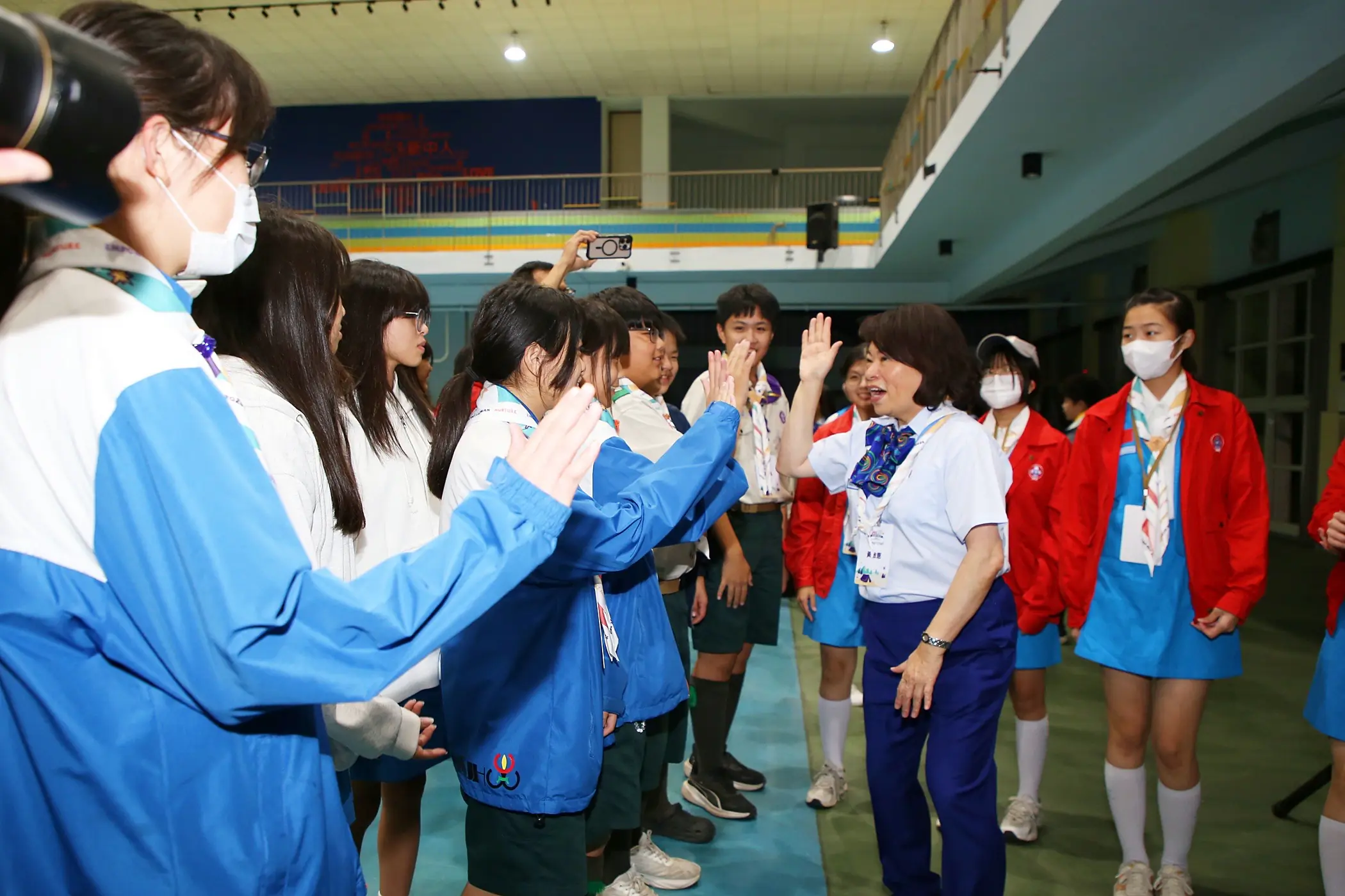 CAMP NEXT國際挑戰營開幕　黃敏惠勉勵女孩勇敢行動、影響世界