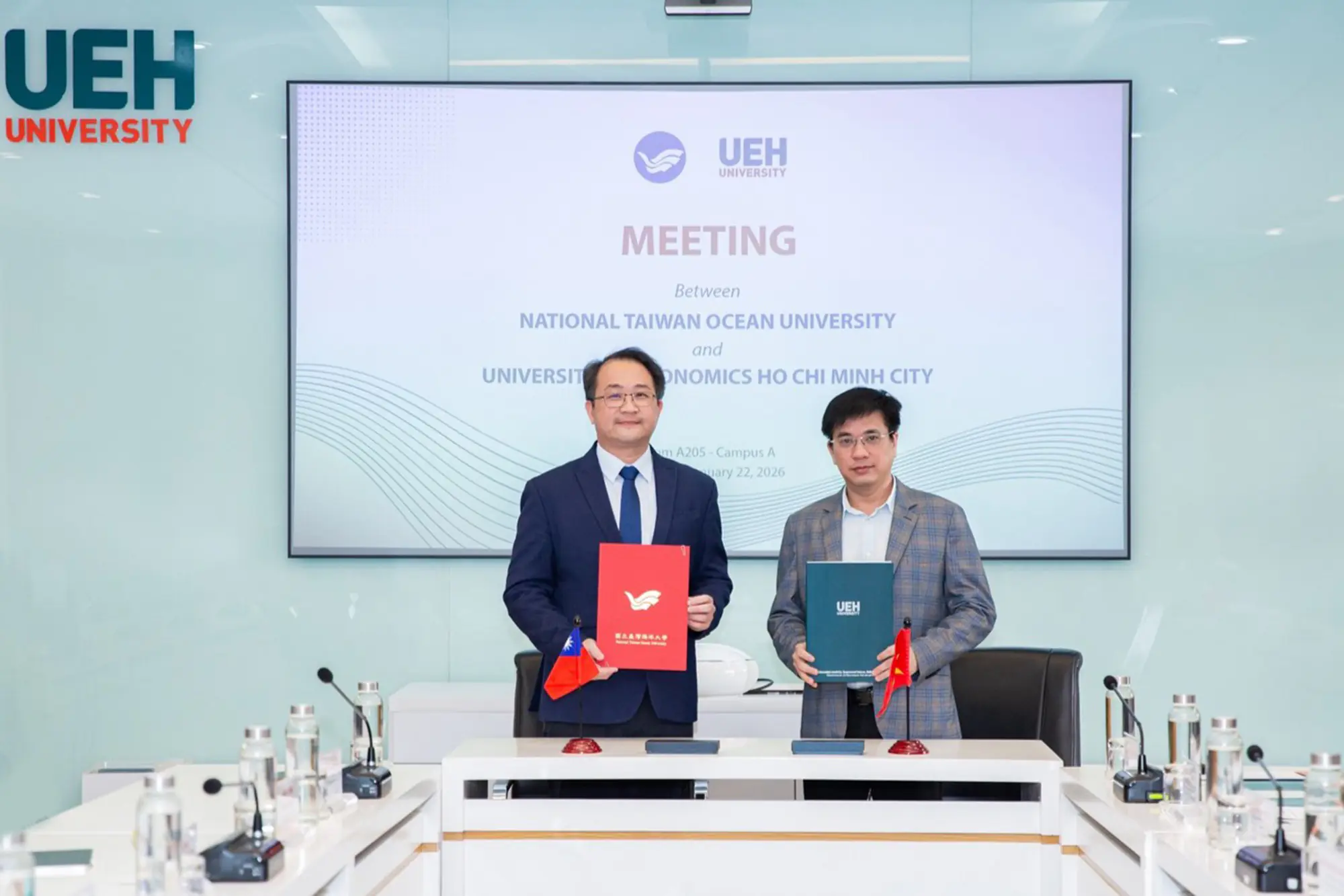 深化臺越高教合作　海大與胡志明經濟大學簽署MOU展現國際化成果