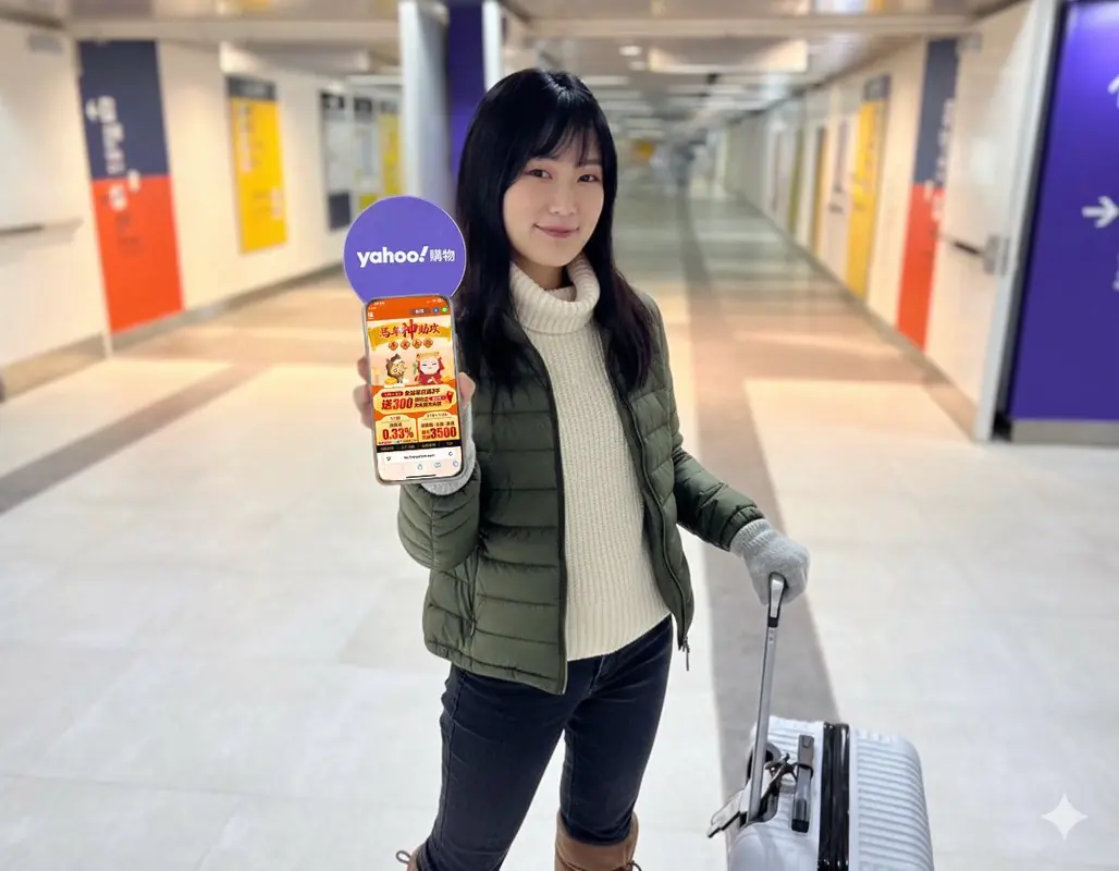 白色保暖經濟來襲！Yahoo購物揭冬旅三趨勢 雪季裝備熱搜漲2倍、行李箱業績增7成、國旅住宿券翻倍賣 滿3,000送300、天天抽888點OPENPOINT、戶外保暖最低下殺5折起