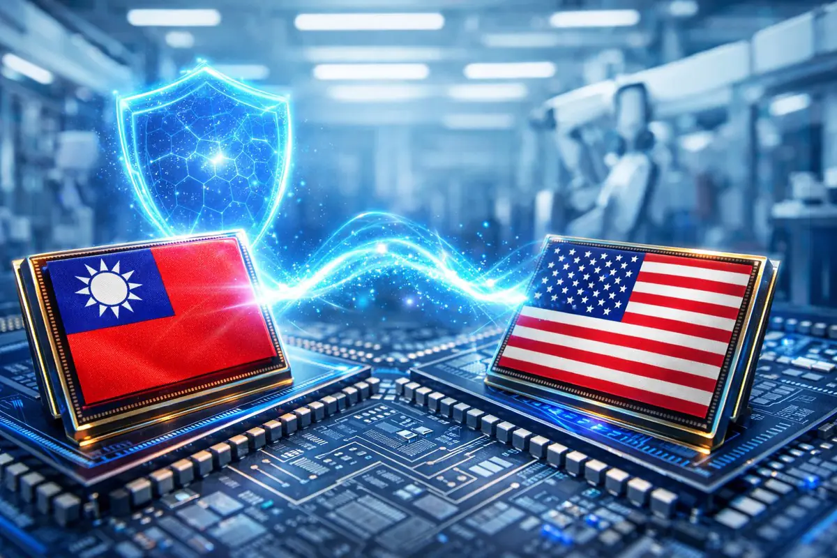 美台貿易協議！台積先進製程根留台灣、「矽盾」固若金湯