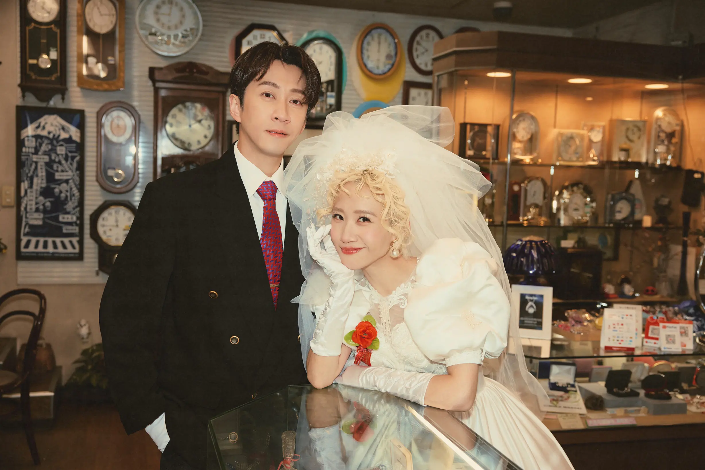 陳漢典 LULU 婚禮讀秒前夕 再現兩套夢幻日系浪漫婚紗