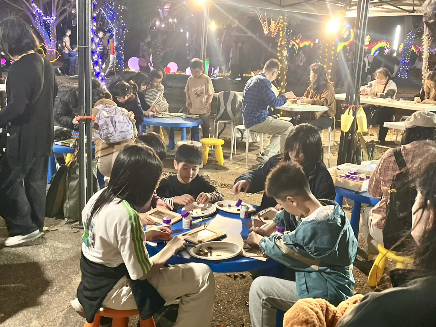 中台灣燈會農業局燈區主題日「種子動物創意工作坊」 展現創意時刻