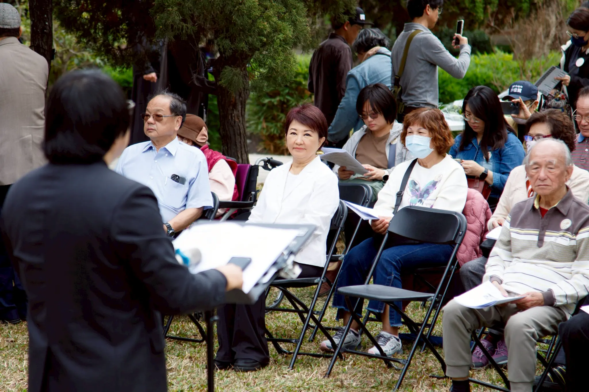 任內8度出席「基督長老教會台中公義行動教會二二八紀念禮拜」 盧市長率市府團隊出席致意:讓台灣在團結中前行