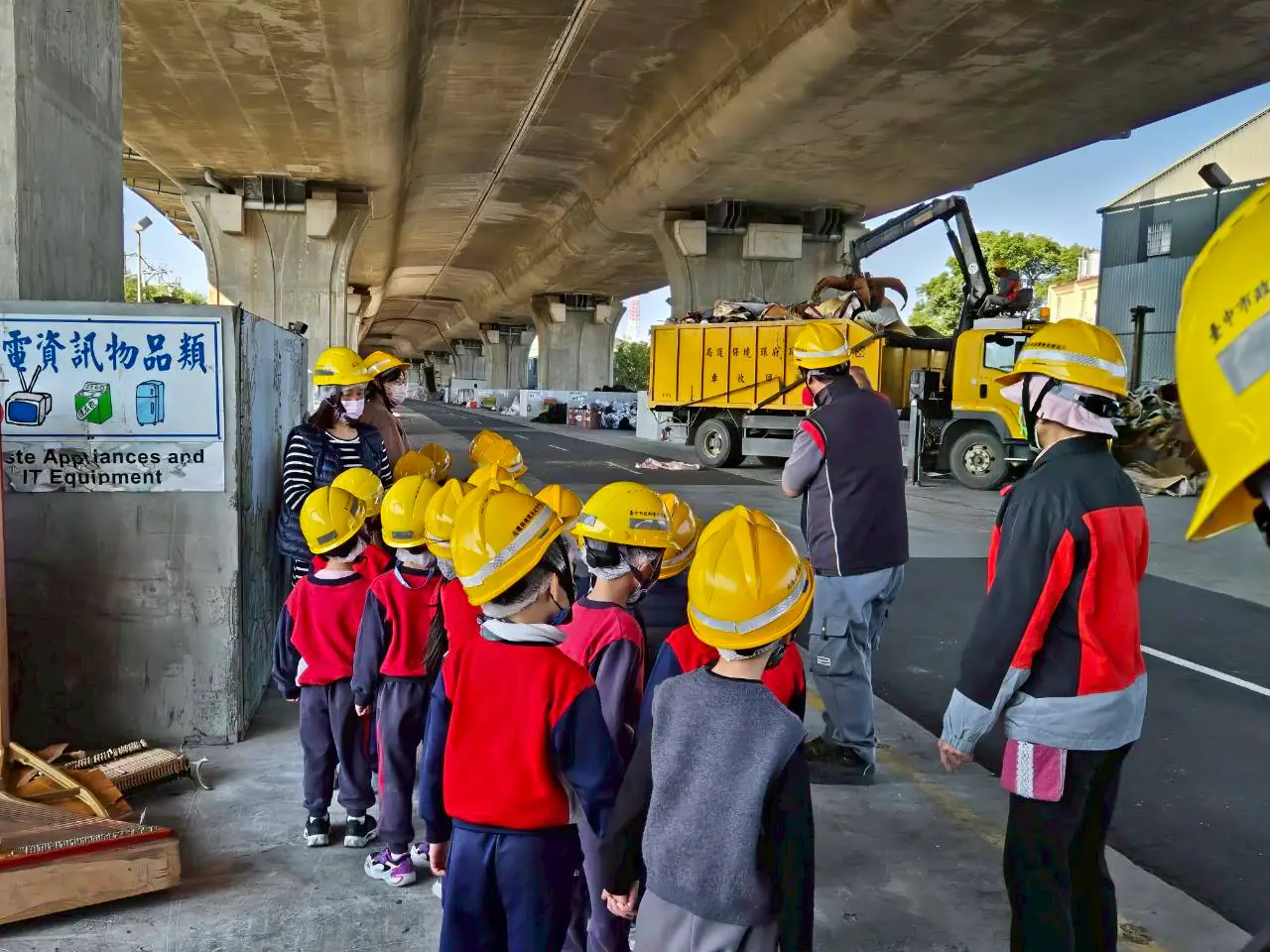 環教場所走春去! 中市環保局辦環保小尖兵活動