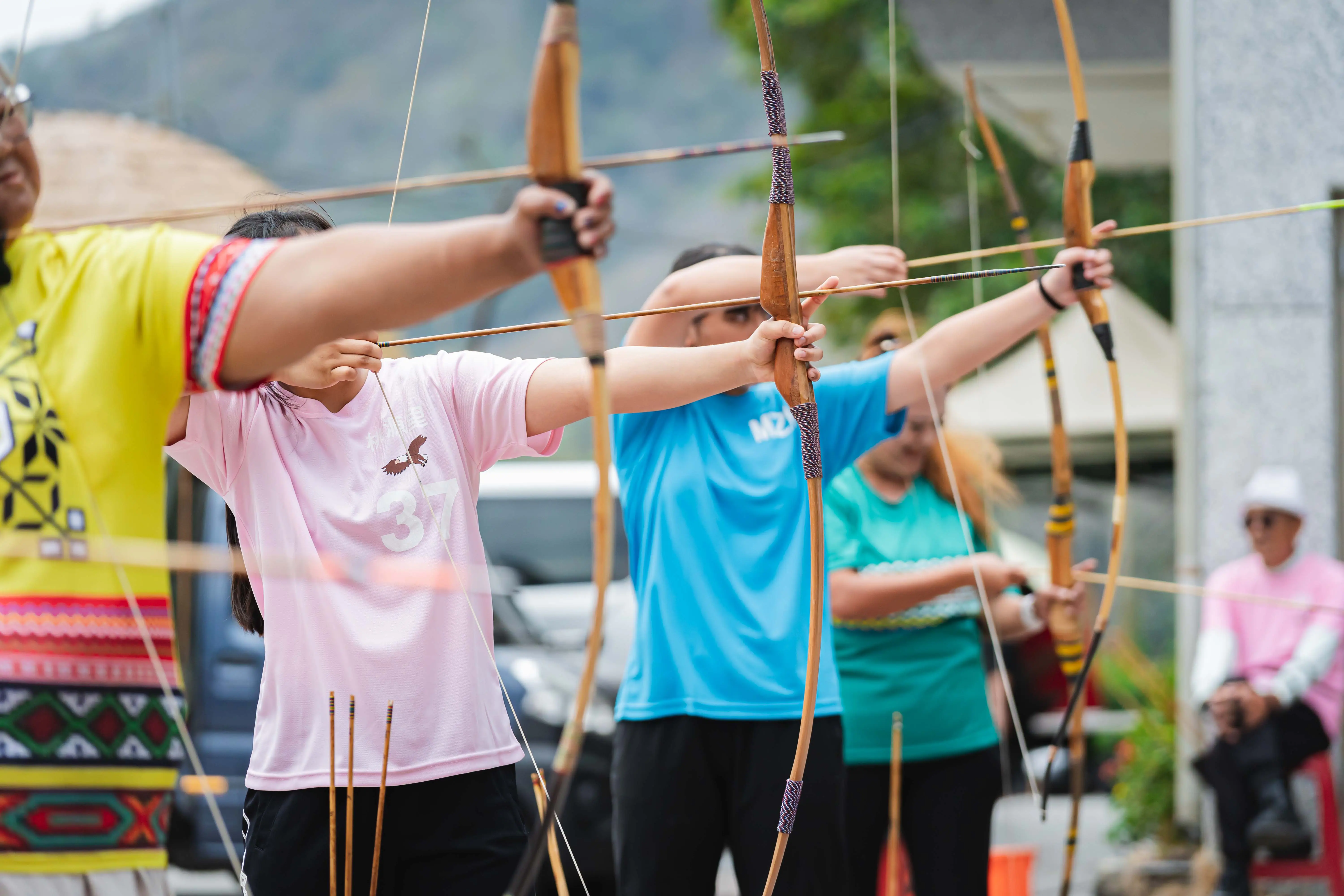高雄市桃源區運動會拚戰激烈，充分展現桃源團結與活力。