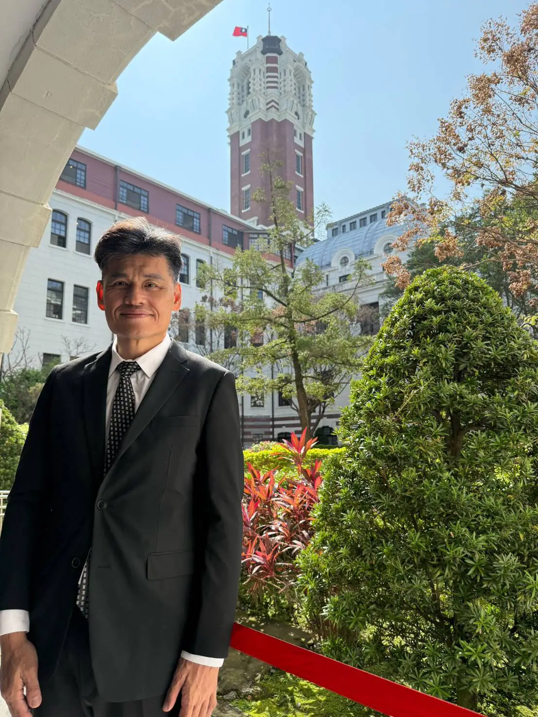 高雄市保全公會理事長陳紀孝。