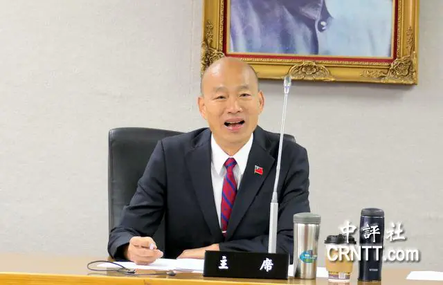 韓國瑜曝將面諫賴清德　盼化解朝野對立