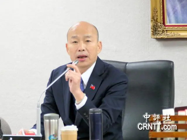 鄭麗文撞鐘儀式“紅繩抖動”　韓國瑜給解釋:多多行善，舉頭三尺有神明