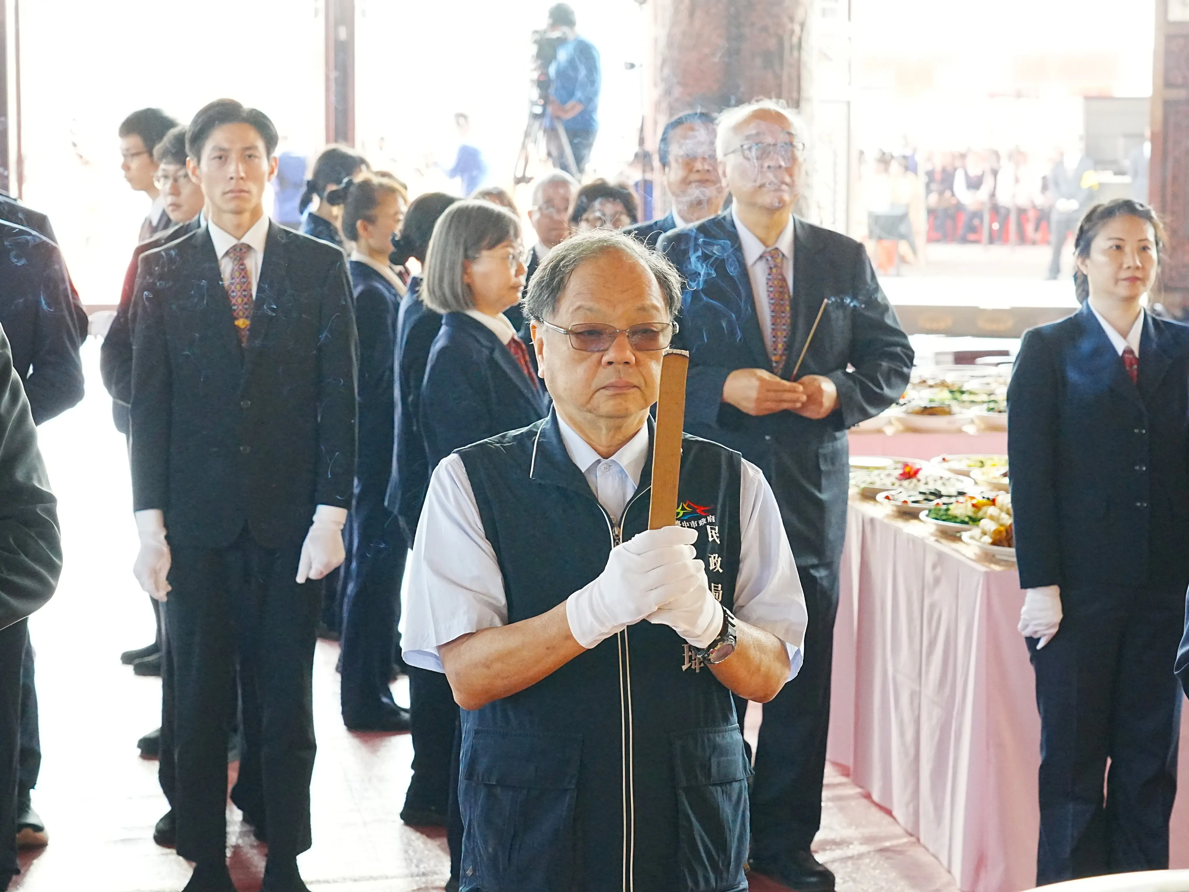 寶光崇正祭祖盛典邁入29年 　千道親齊聚霧峰 中市民政局長肯定文化傳承