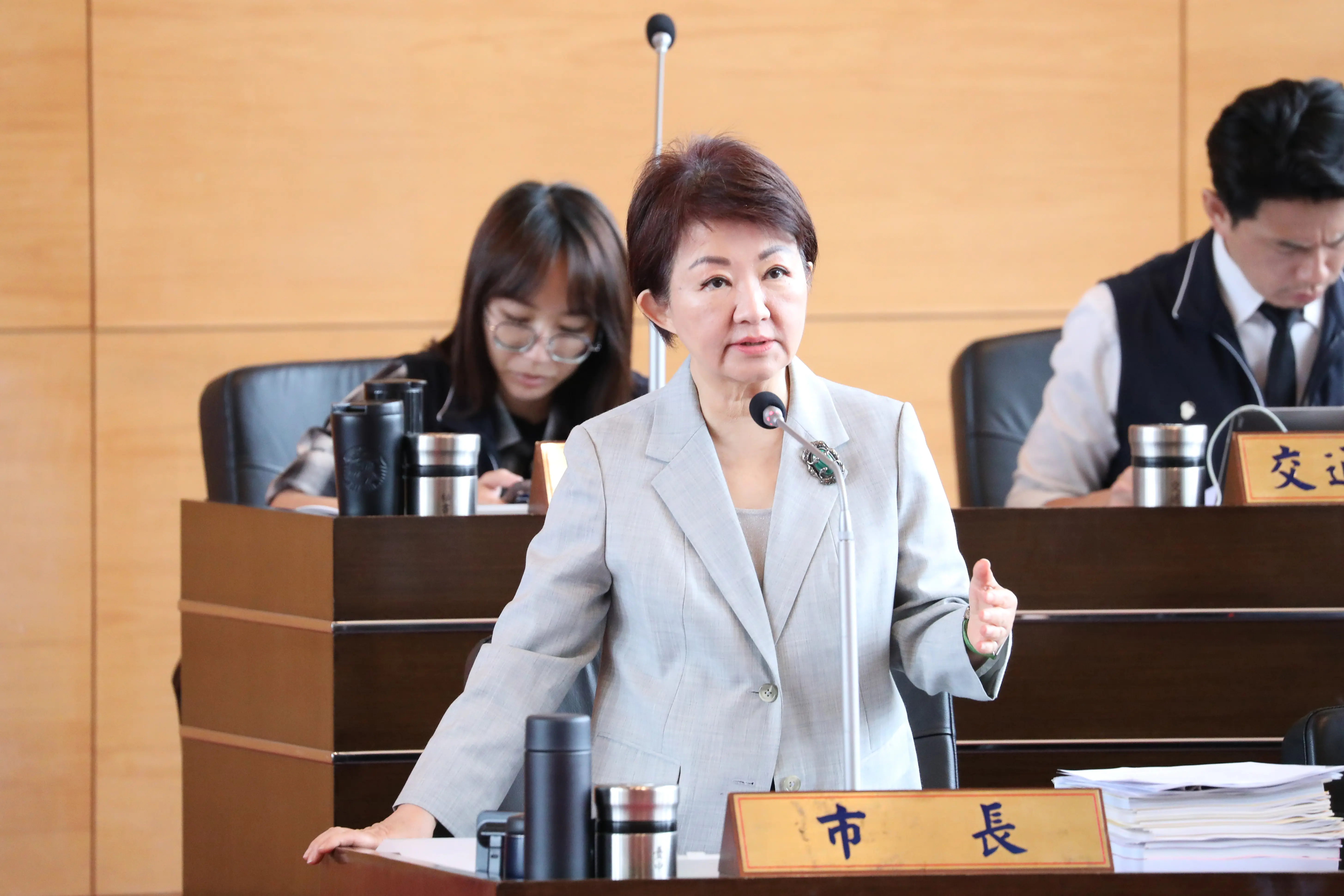 對美交流持續升溫 盧秀燕出席美國商會晚宴:盼中央釋善意促團結