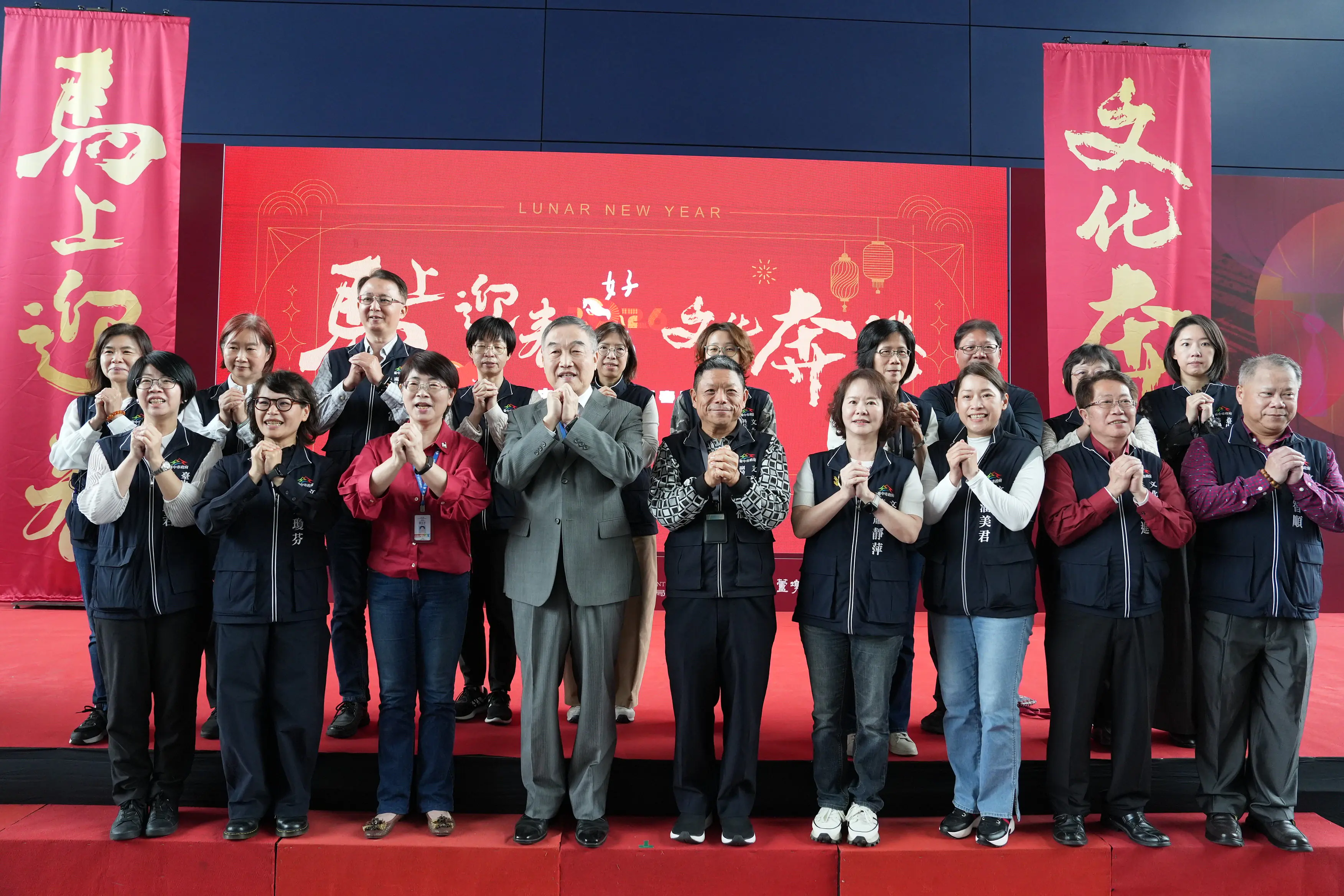 400位藝文人士齊聚市府！　台中新春團拜凝聚文化力量