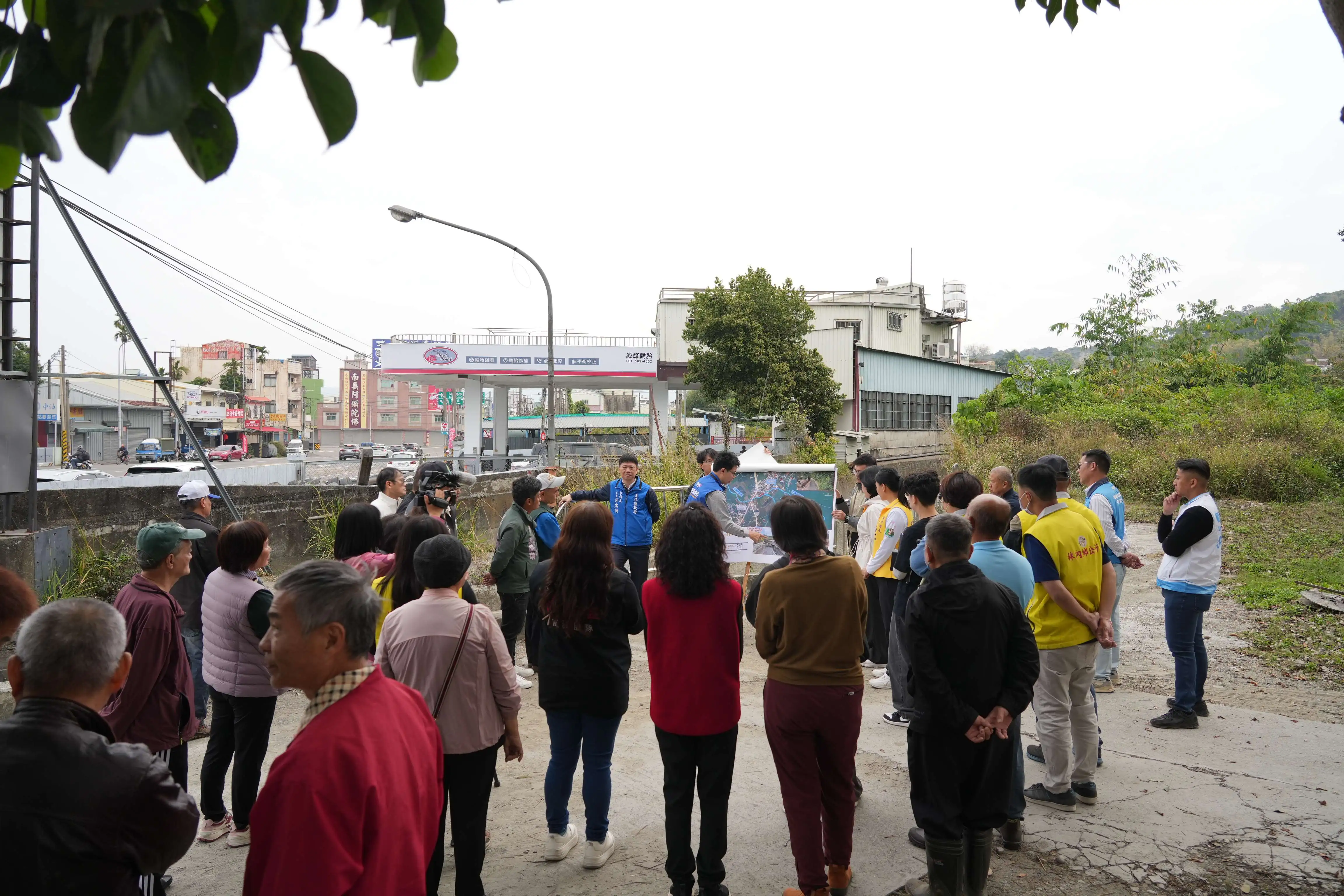 林內竹廣坑排水改善工程啟動　提升通洪能力改善淹水