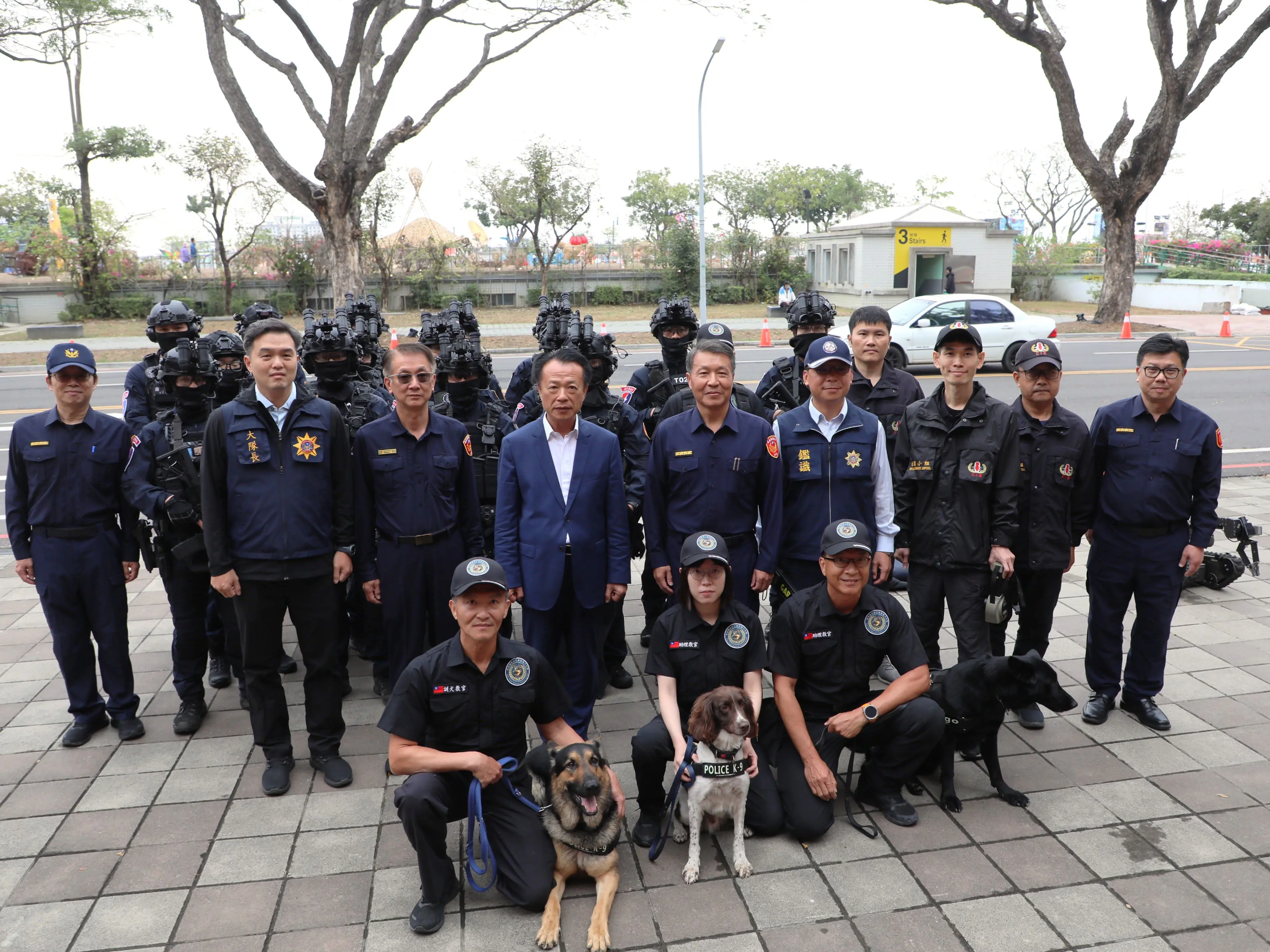 防爆機器人、偵爆犬齊上陣　2026台灣燈會安全層層把關