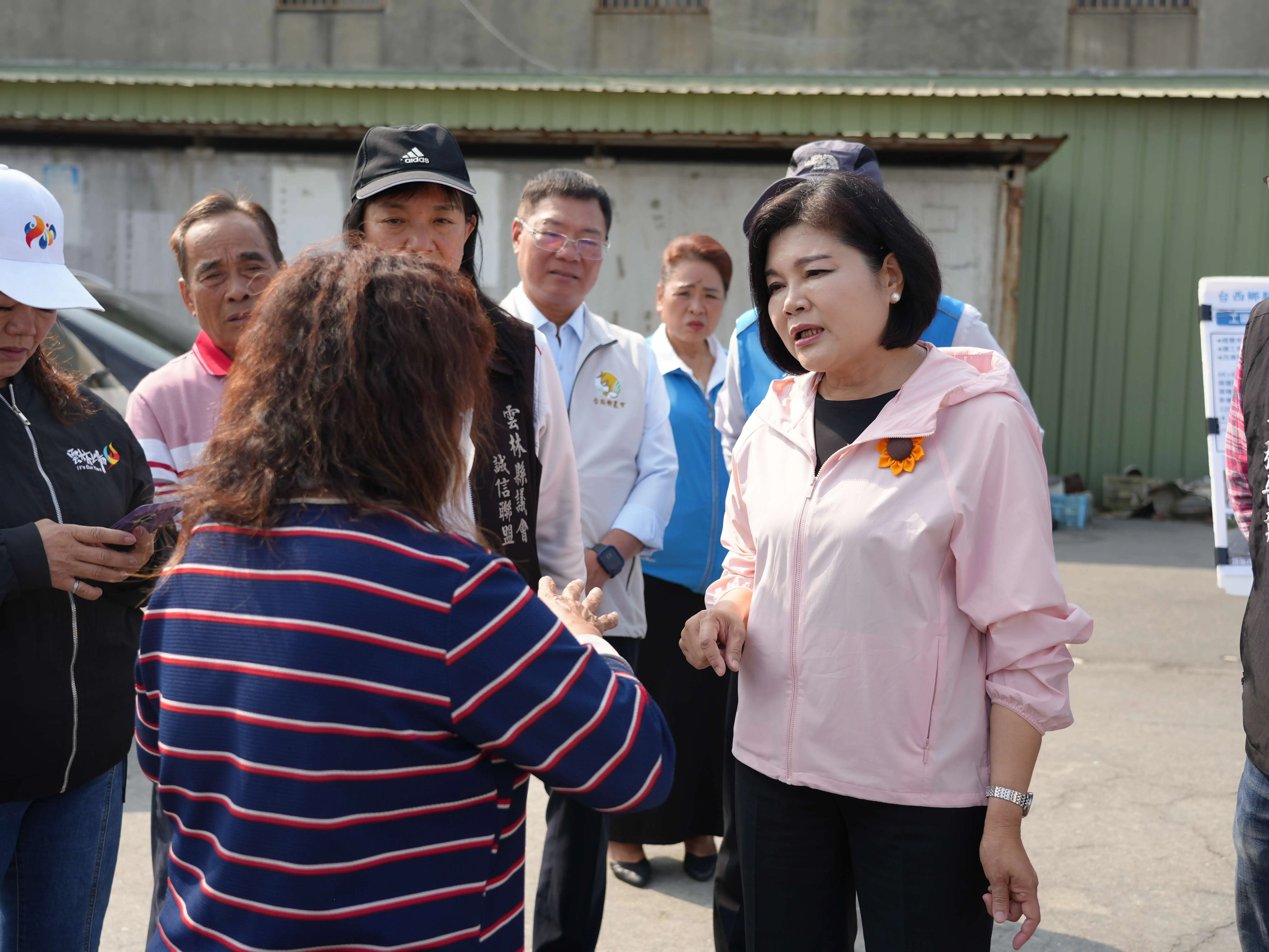 張麗善縣長會勘縣道154線及縣道155線 斥資逾3千萬改善海線道路及排水