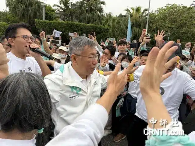 戰！上凱道討公道　柯文哲怒吼：賴清德沒用的　我決不投降