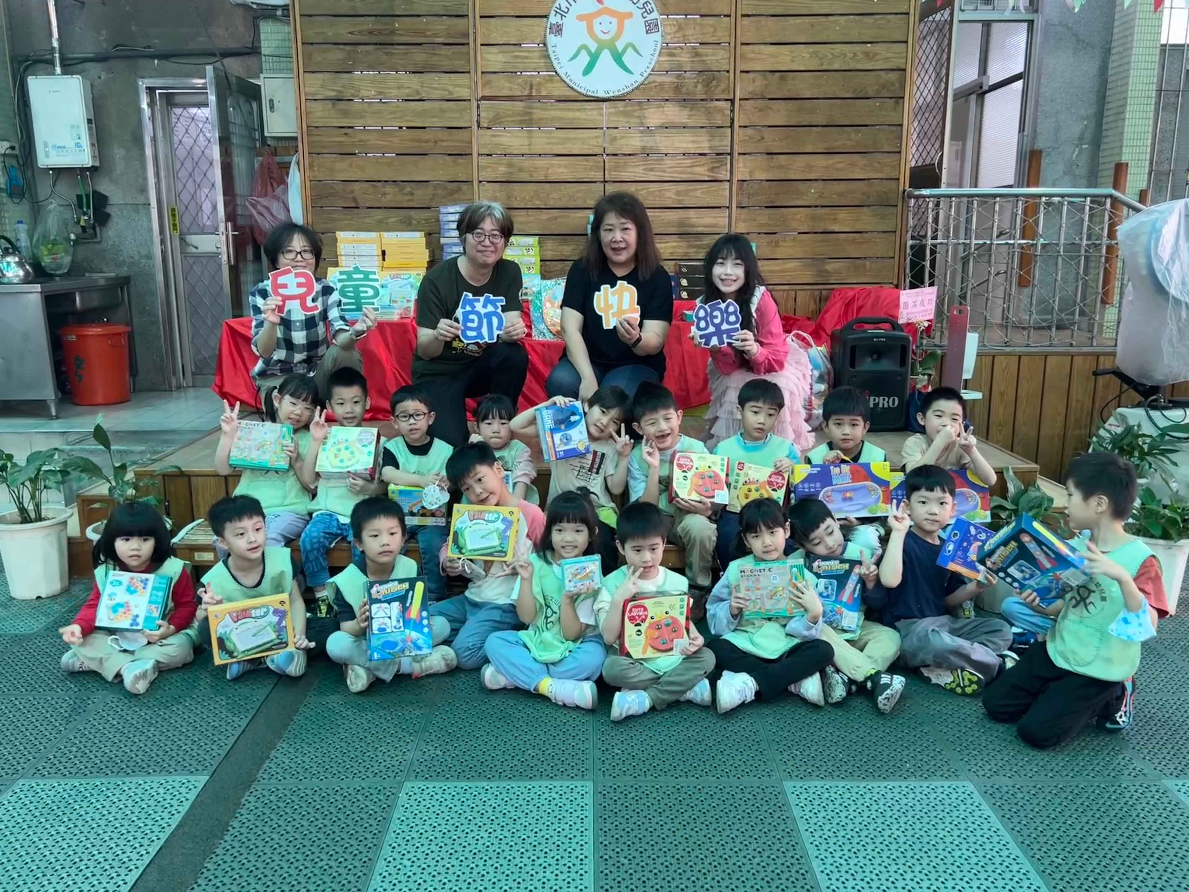 親師同心，玩轉童趣　文山幼兒園打造最夢幻兒童節樂園