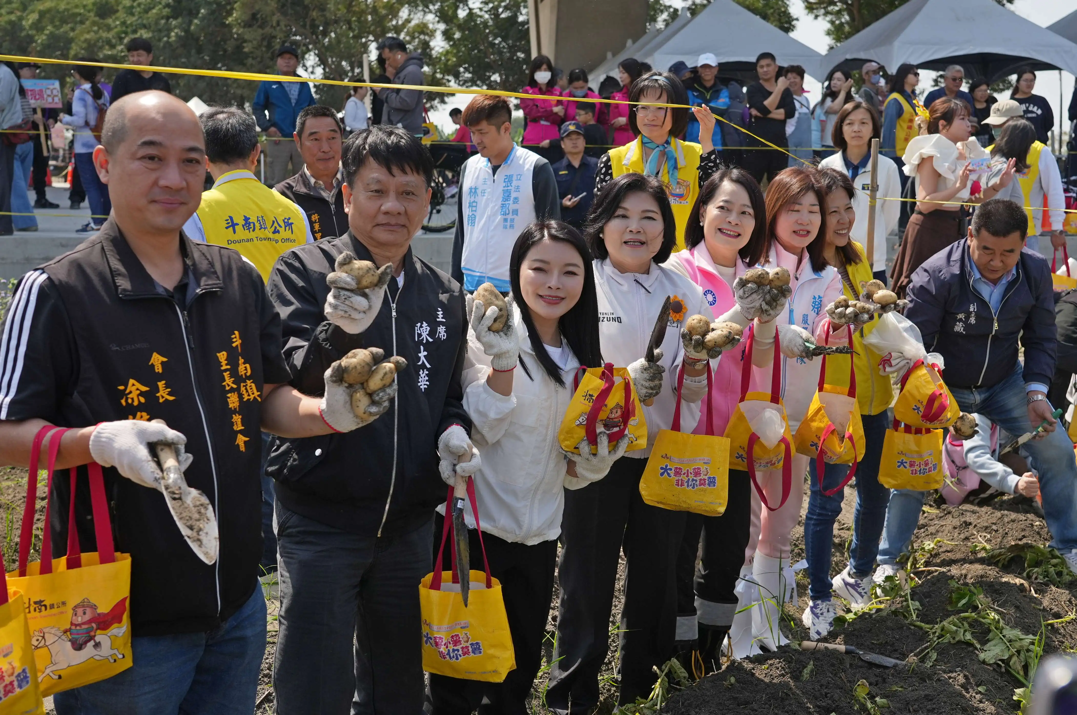 斗南馬鈴薯節熱鬧登場　千人下田體驗採收推廣食農教育