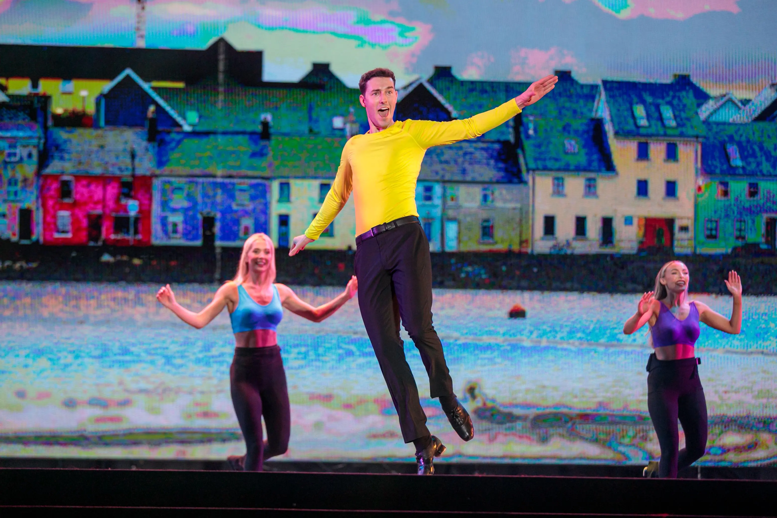 愛爾蘭國際舞團攜手台灣舞者 踢踏節奏閃耀2026台灣燈會