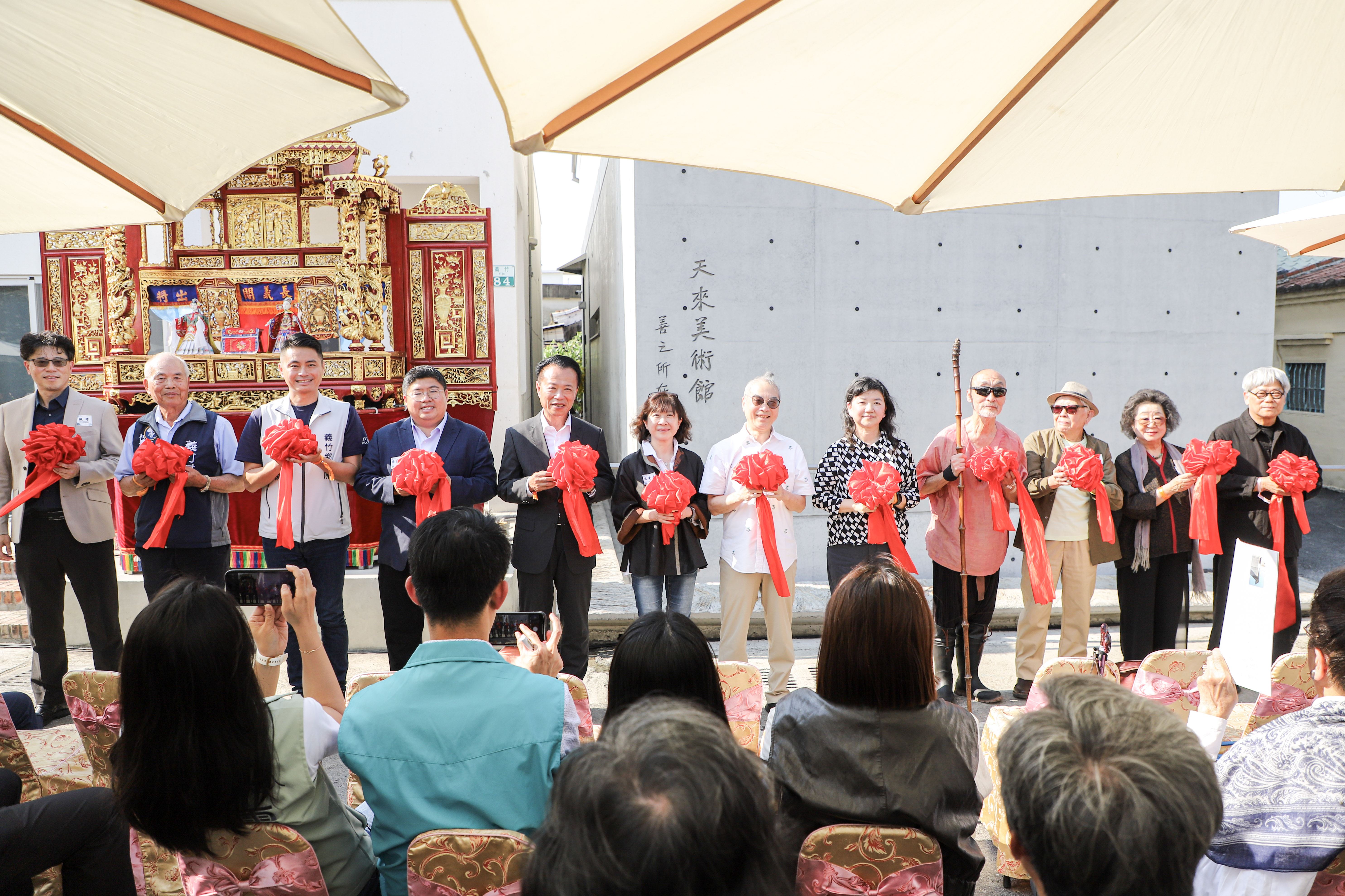 嘉義義竹添藝文地標　天來美術館今正式開館