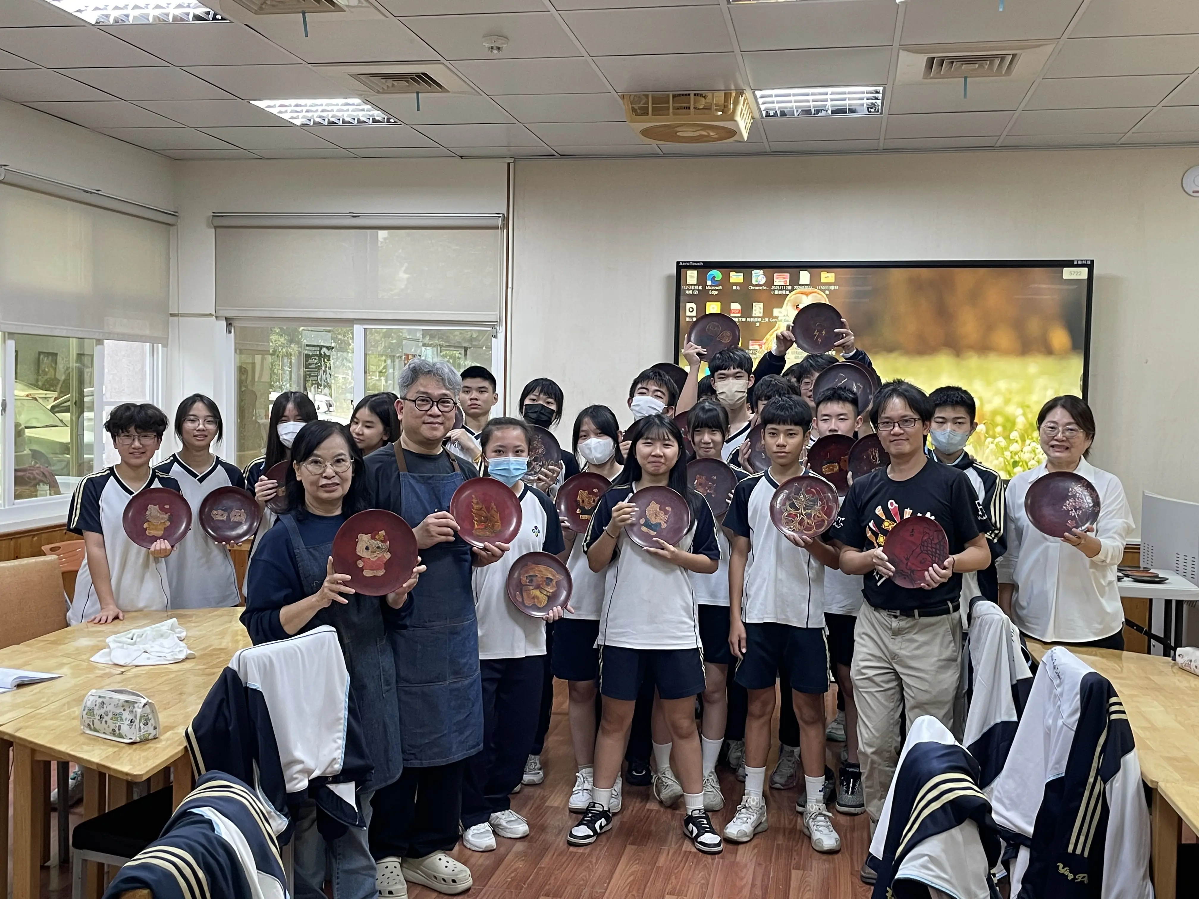 南投縣114學年度營北國中　文化體驗教育　漆器製作課程