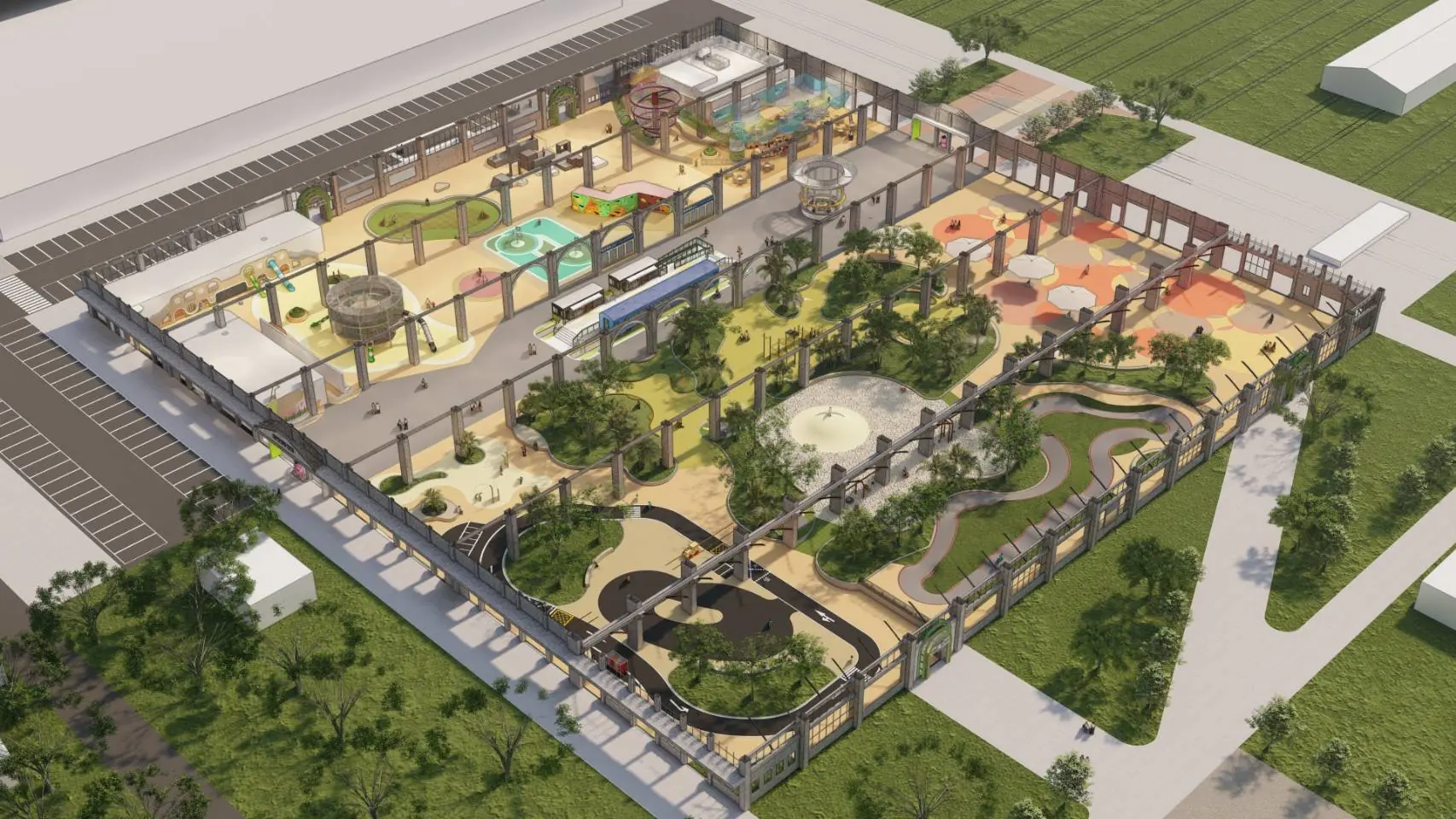 打造遊戲場新亮點　林副市長視察「高雄親子遊樂園區」工程