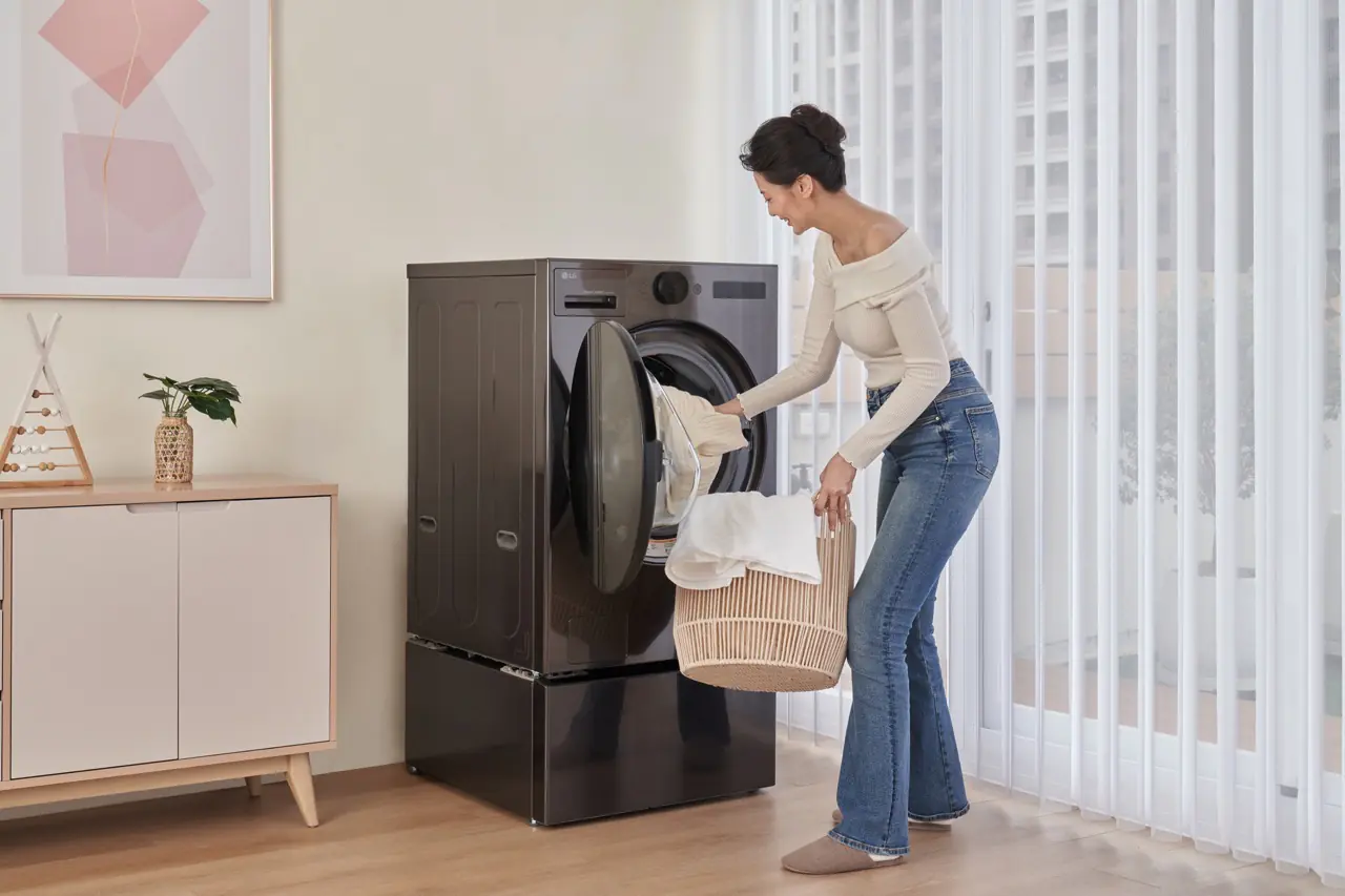 小宅家電新選擇！LG WashCombo AI洗衣機主打一機多用　兼顧衣物照護