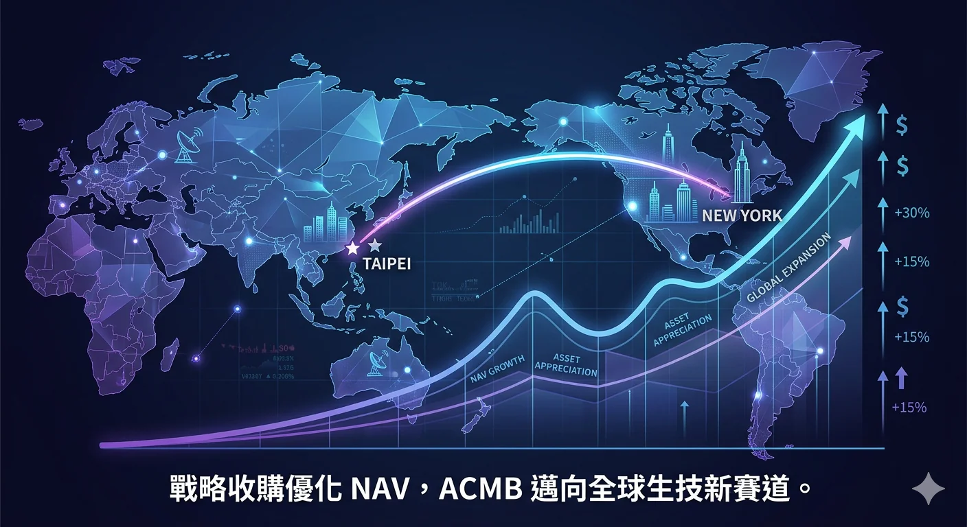 ACMB規劃技術與資源整合　審慎布局未來營運發展方向