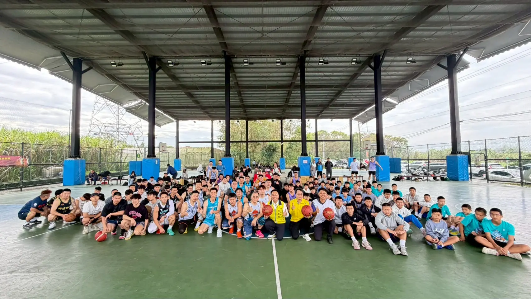 竹山盃春季籃球賽熱血開打　三組別齊聚競技展活力