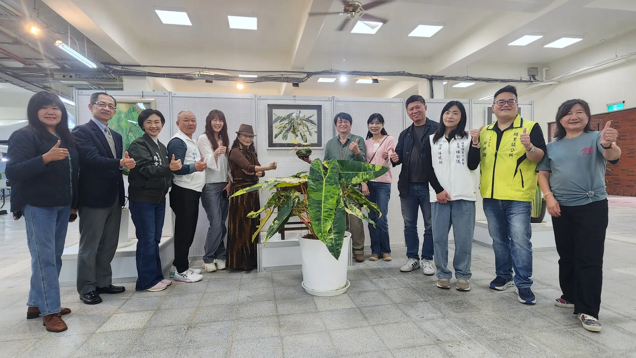 第四屆臺灣熱帶雨林暨觀葉植物精品大賞 × 暨大櫻花季　植物走入畫中 藝術走進雨林