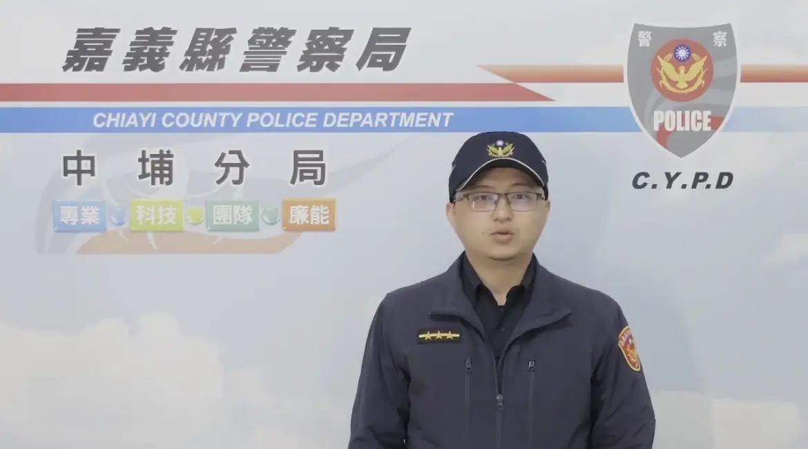 男子疑精神狀況不佳毀損路邊車輛　中埔警依法送辦