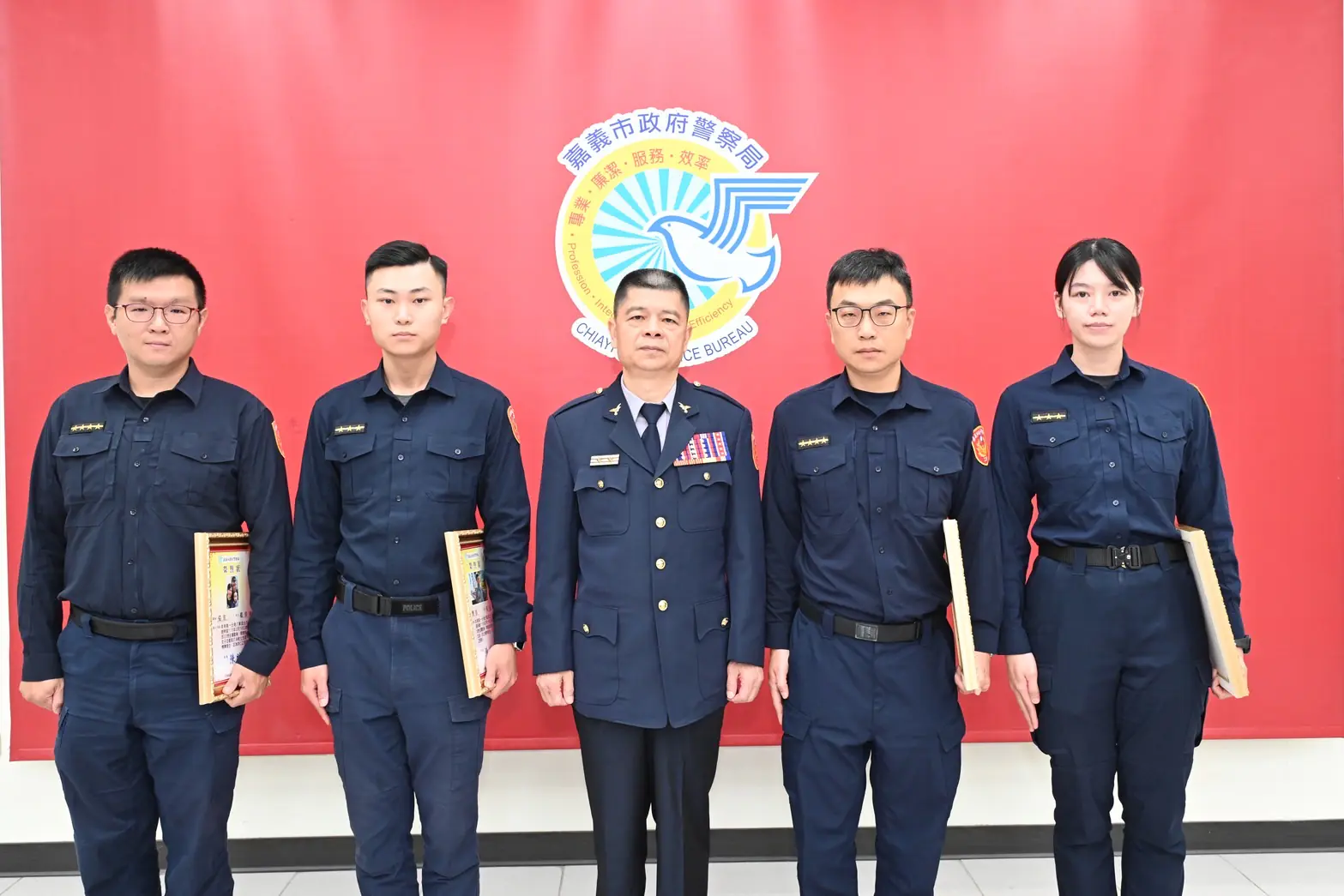 嘉市警月報表揚18績優員警　成功阻詐200萬守護民眾財產