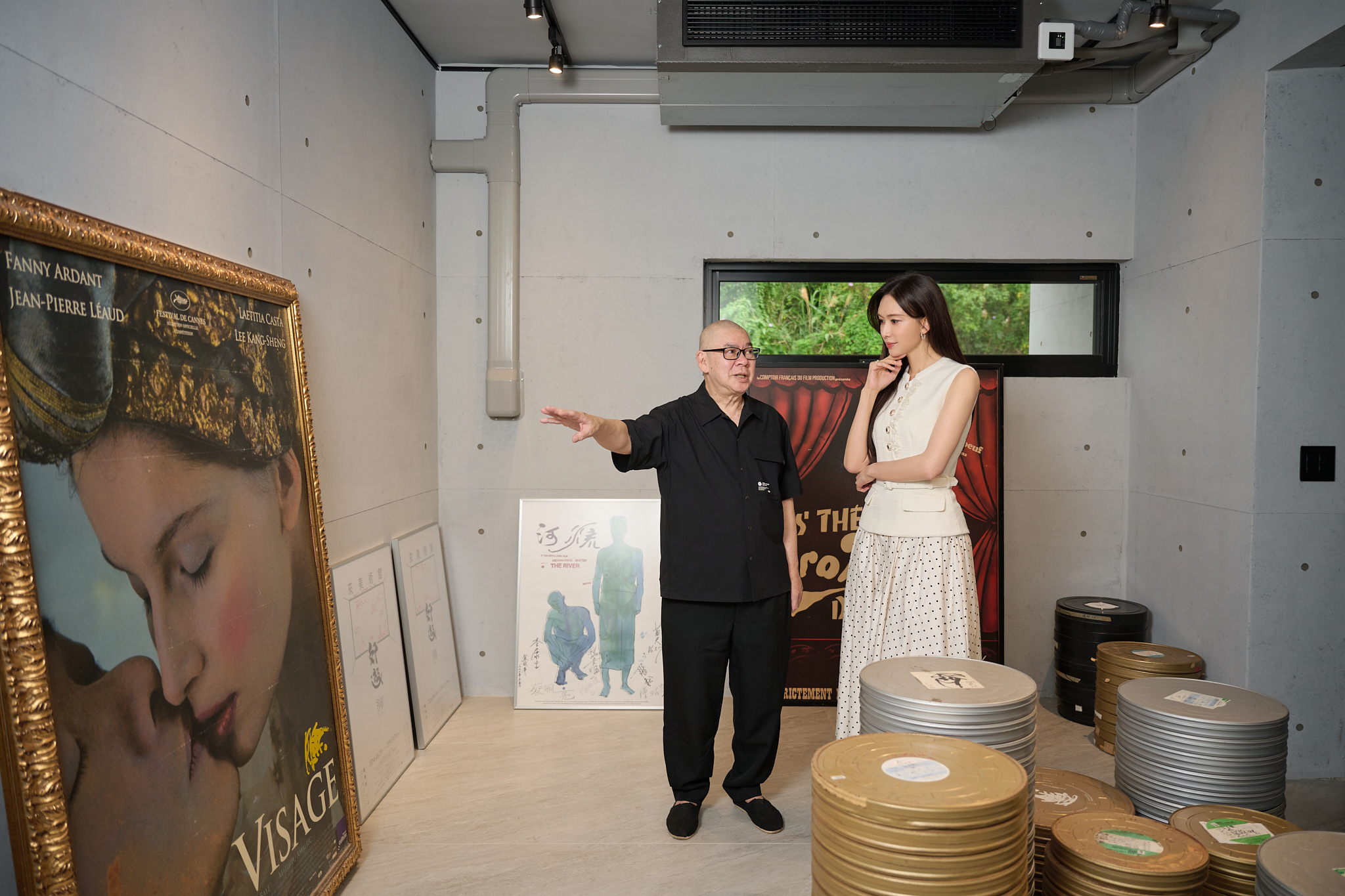 蔡明亮藝術空間首次曝光與三菱重工空調代言人林志玲 共同詮釋質感生活