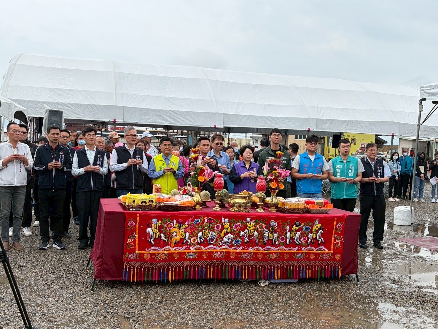 台中高美濕地「陽光公廁」開工祈福典禮　林副秘書長：迎來絕美蛻變提升觀光品質