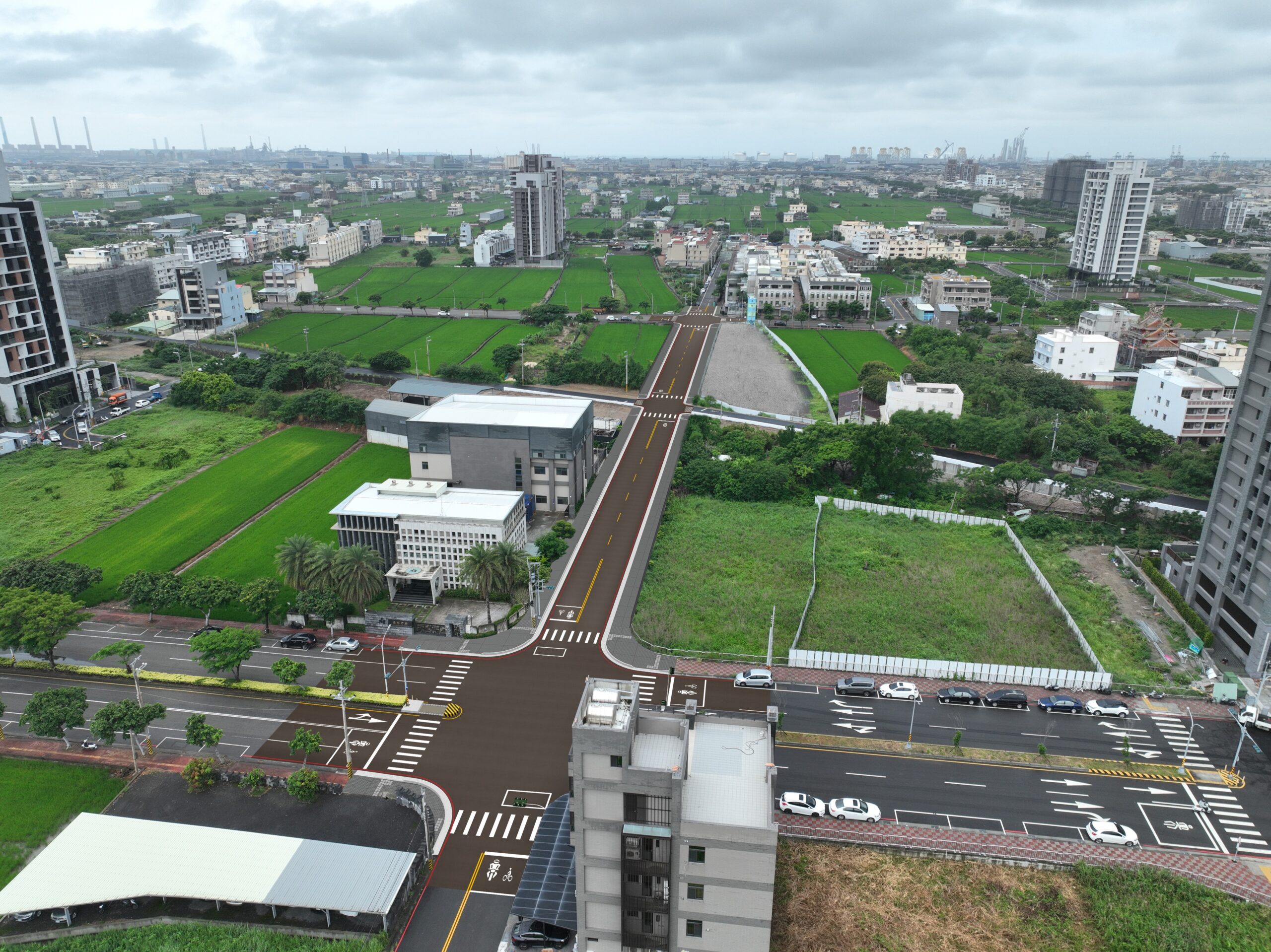 斥資4,577萬打通交通瓶頸! 梧棲區興國路延伸工程今開工 強化路網再升級