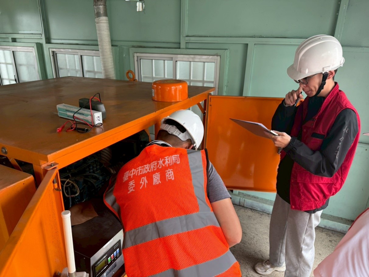 落實防汛整備！台中水利局完成防汛機具整裝待命