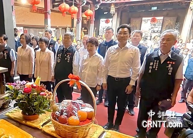 江啟臣、何欣純拼場　早送旱溪媽晚拼大甲媽