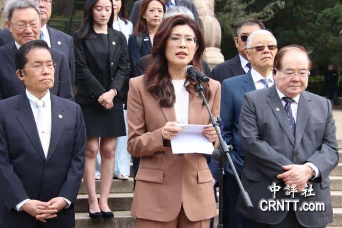 鄭麗文發表談話　回望孫中山先生反帝精神