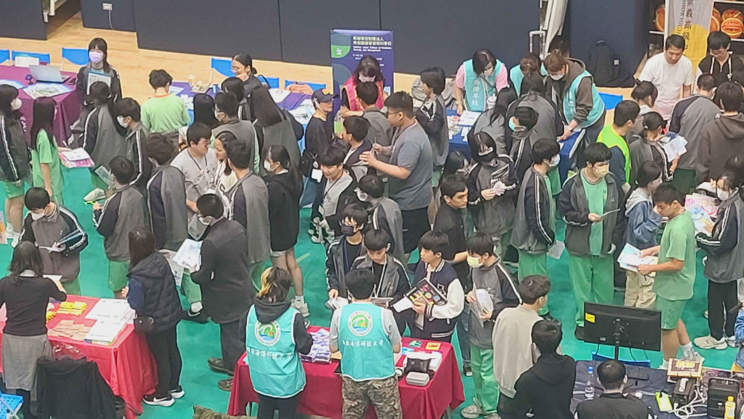 多元升學路、投中夢想啟航 北投國中升學博覽會活動