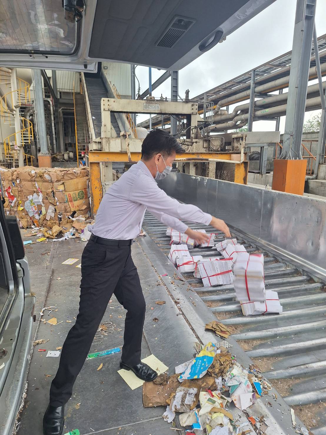 溪湖地政順利完成115年度檔案銷毀作業