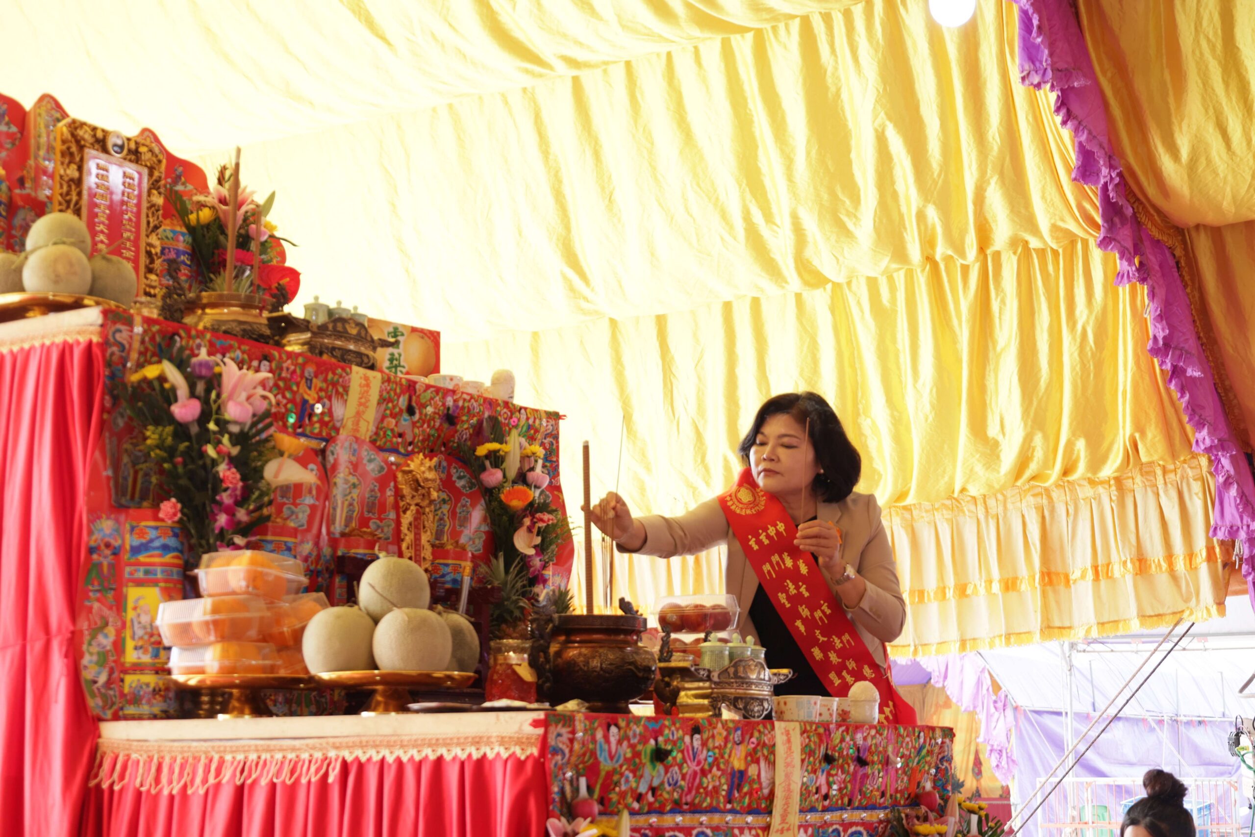 張麗善縣長出席雲林祈安錫福法會　祈願風調雨順、縣民安康