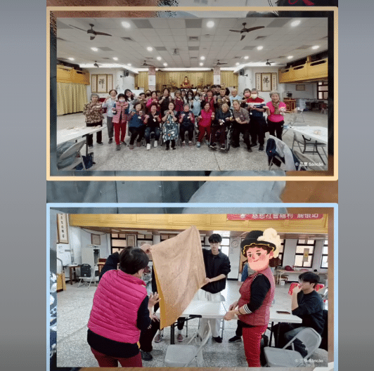 佛光大學心理系同學們來到蘭陽仁愛之家　讓關懷在宜蘭持續傳遞