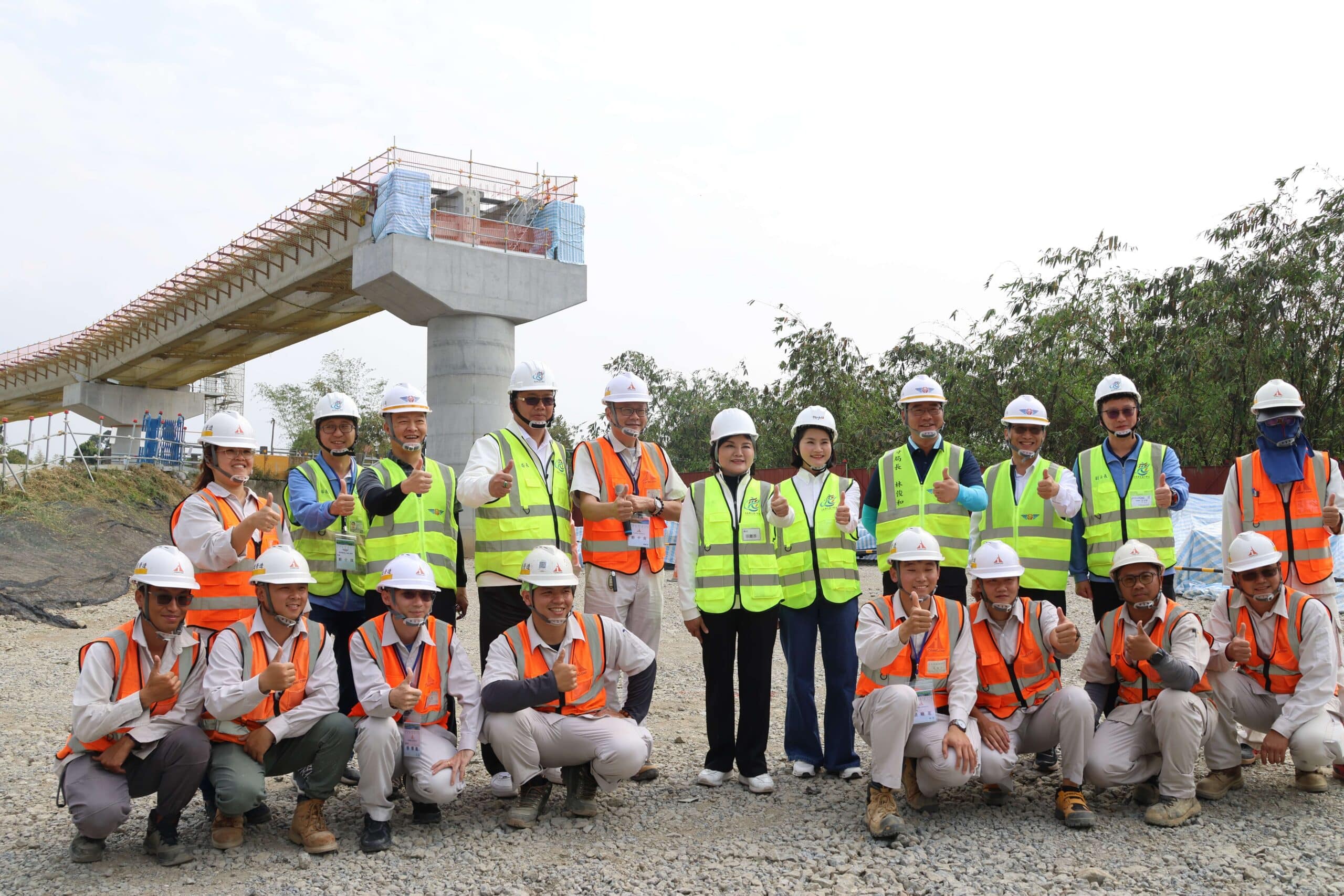 健全交通網絡　張麗善縣長關心國道3號古坑側車道工程進度　期116年6月順利完工