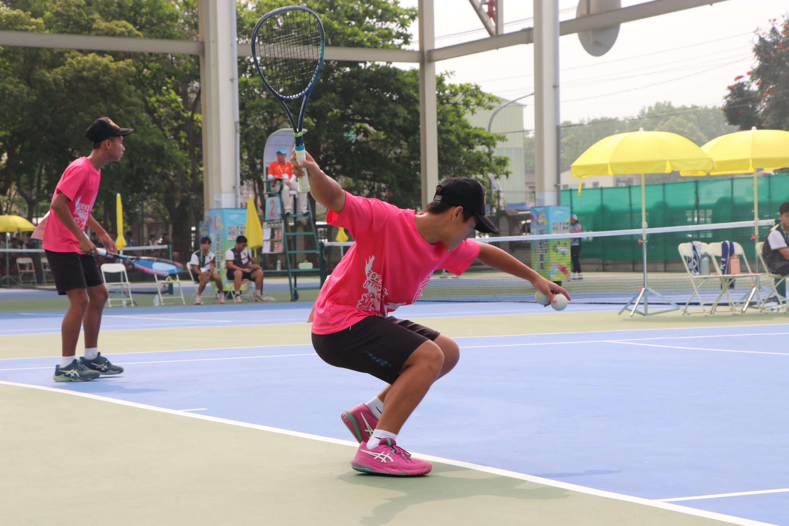 115年全中運永慶高中軟網雙打挺進8強