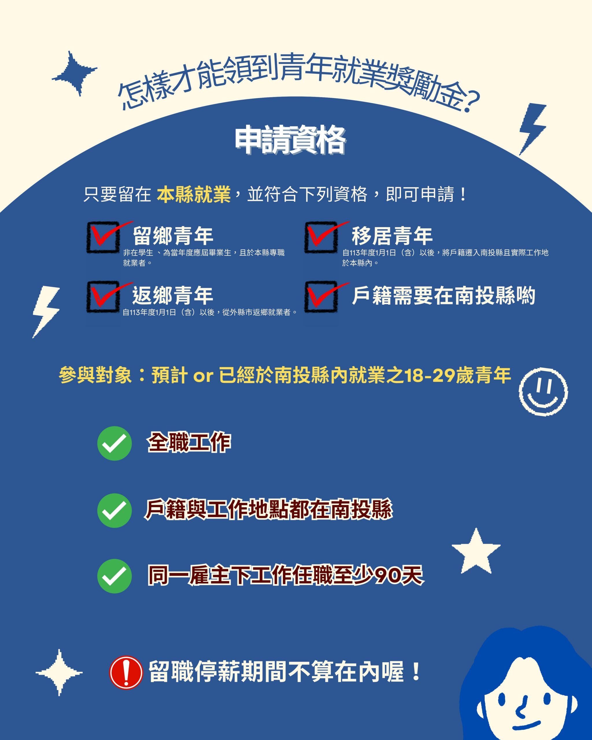 投縣府推出青年就業獎勵金 協助返鄉青年穩定就業